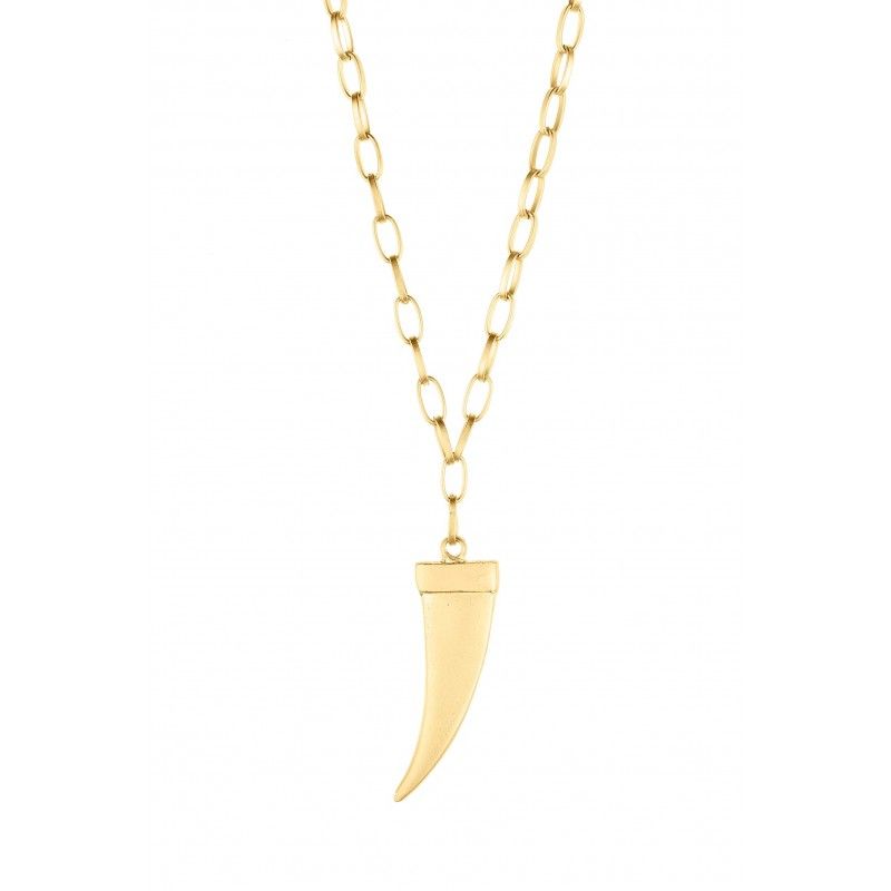 Statement Tusk Necklace