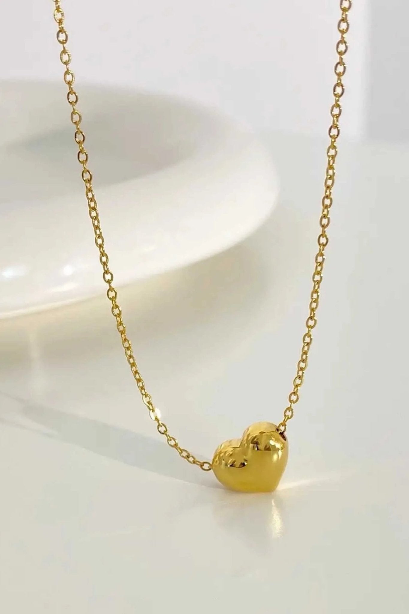 3D Heart Waterproof Necklace - Sofia Godinho Waterproof