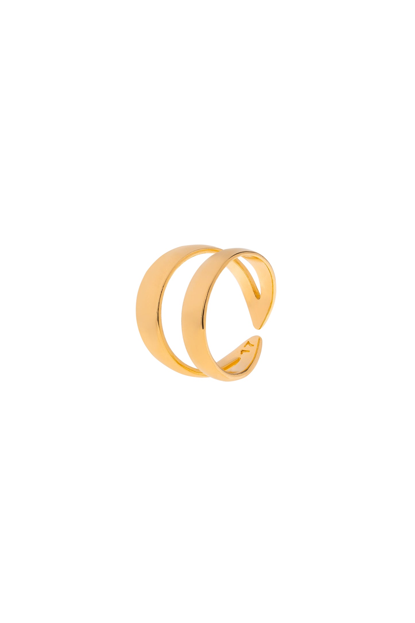 Golden Duo Ring