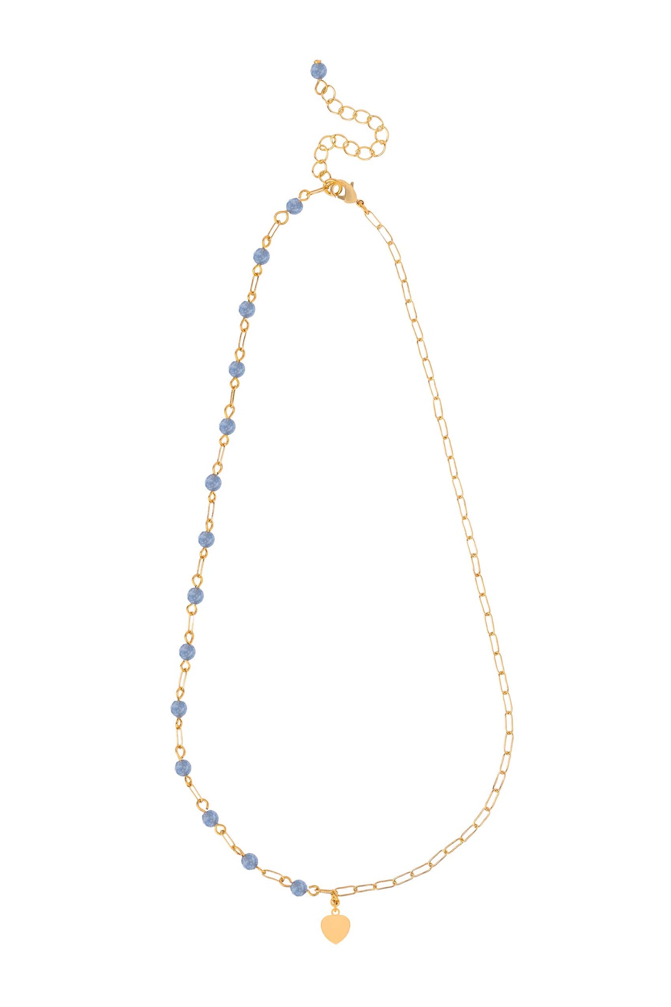 Collier Heart Beaded