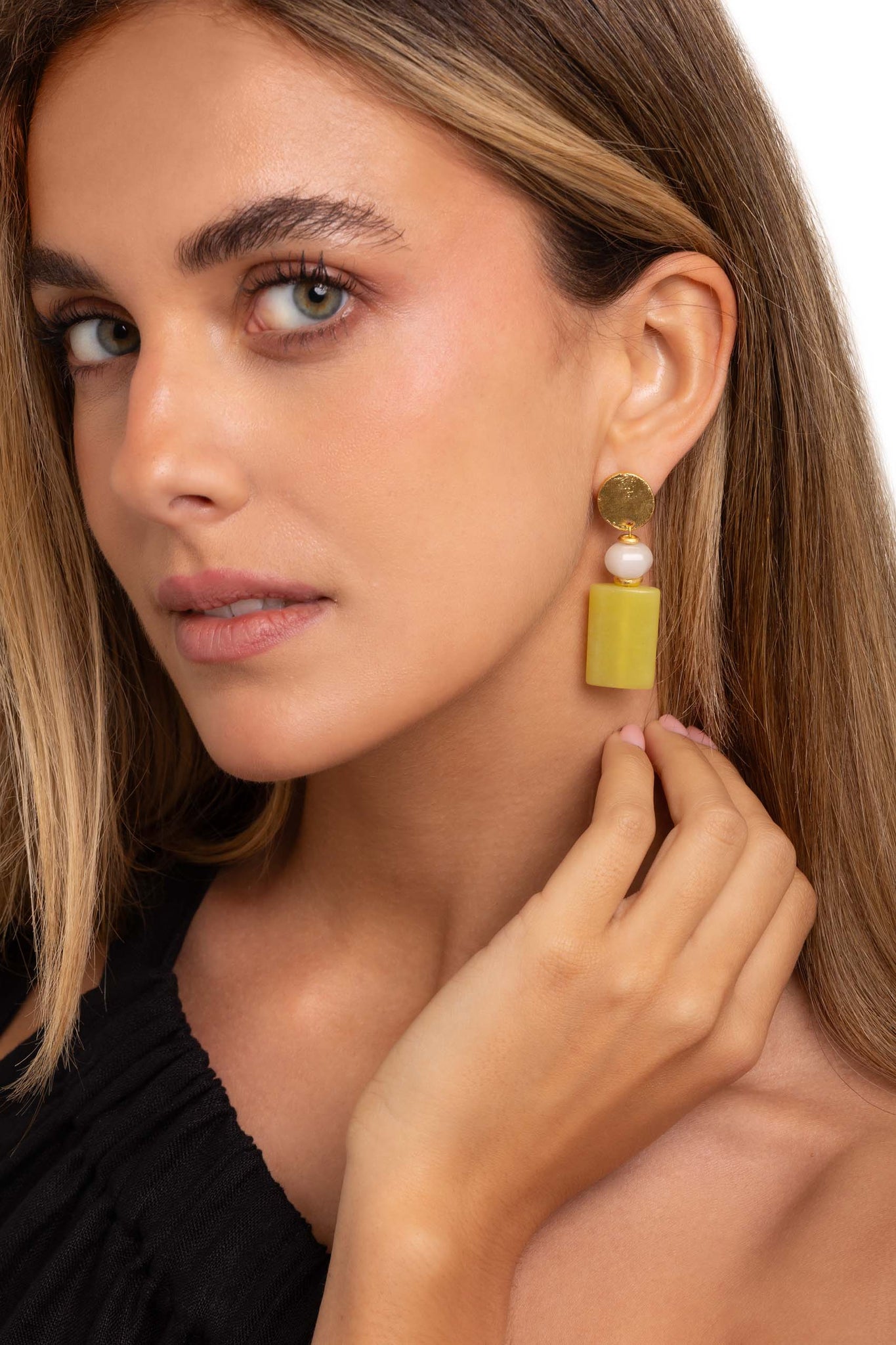 Lemon Glow Earrings