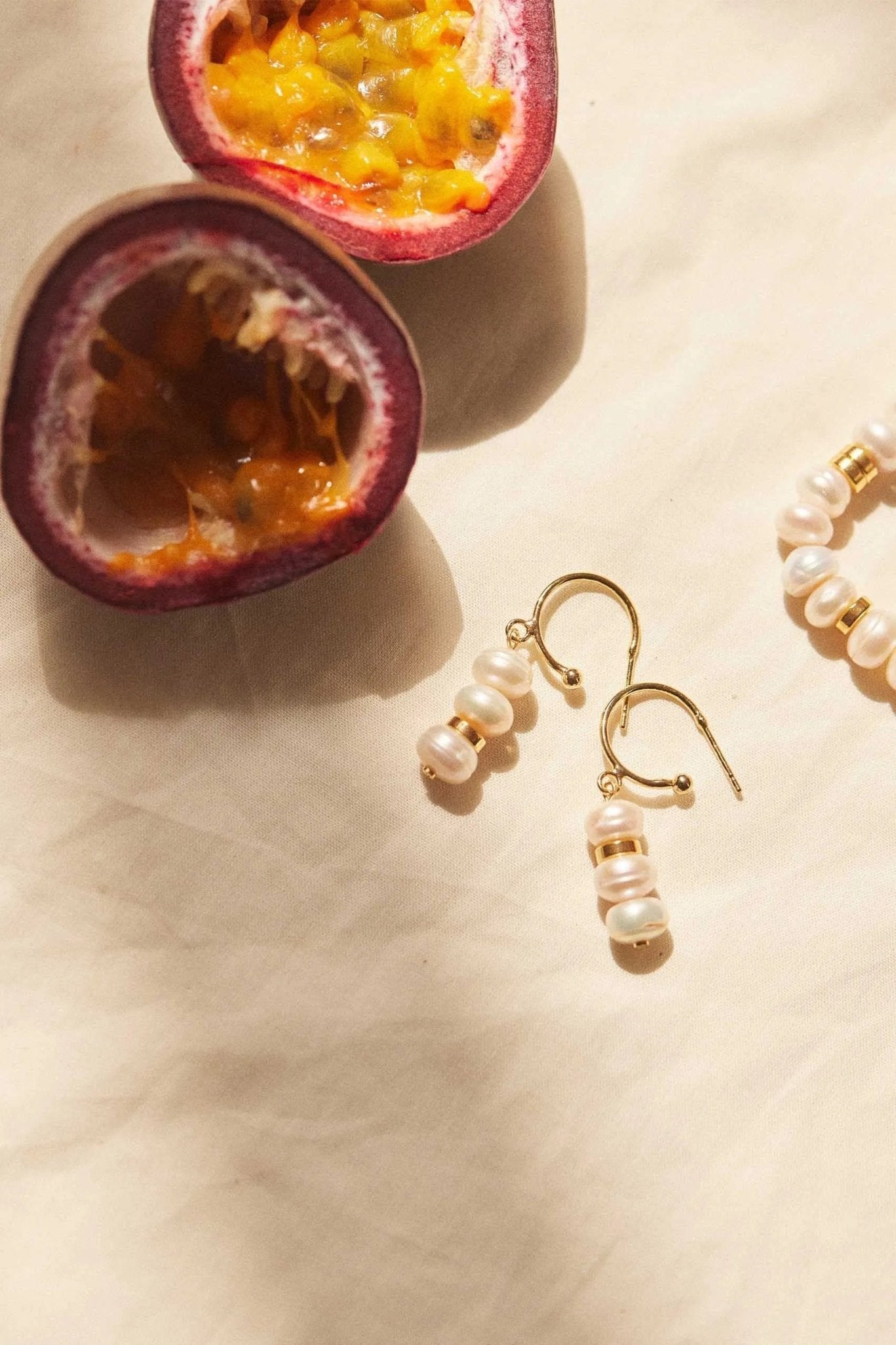 Aline Pearls Earrings - Sofia Godinho Earrings