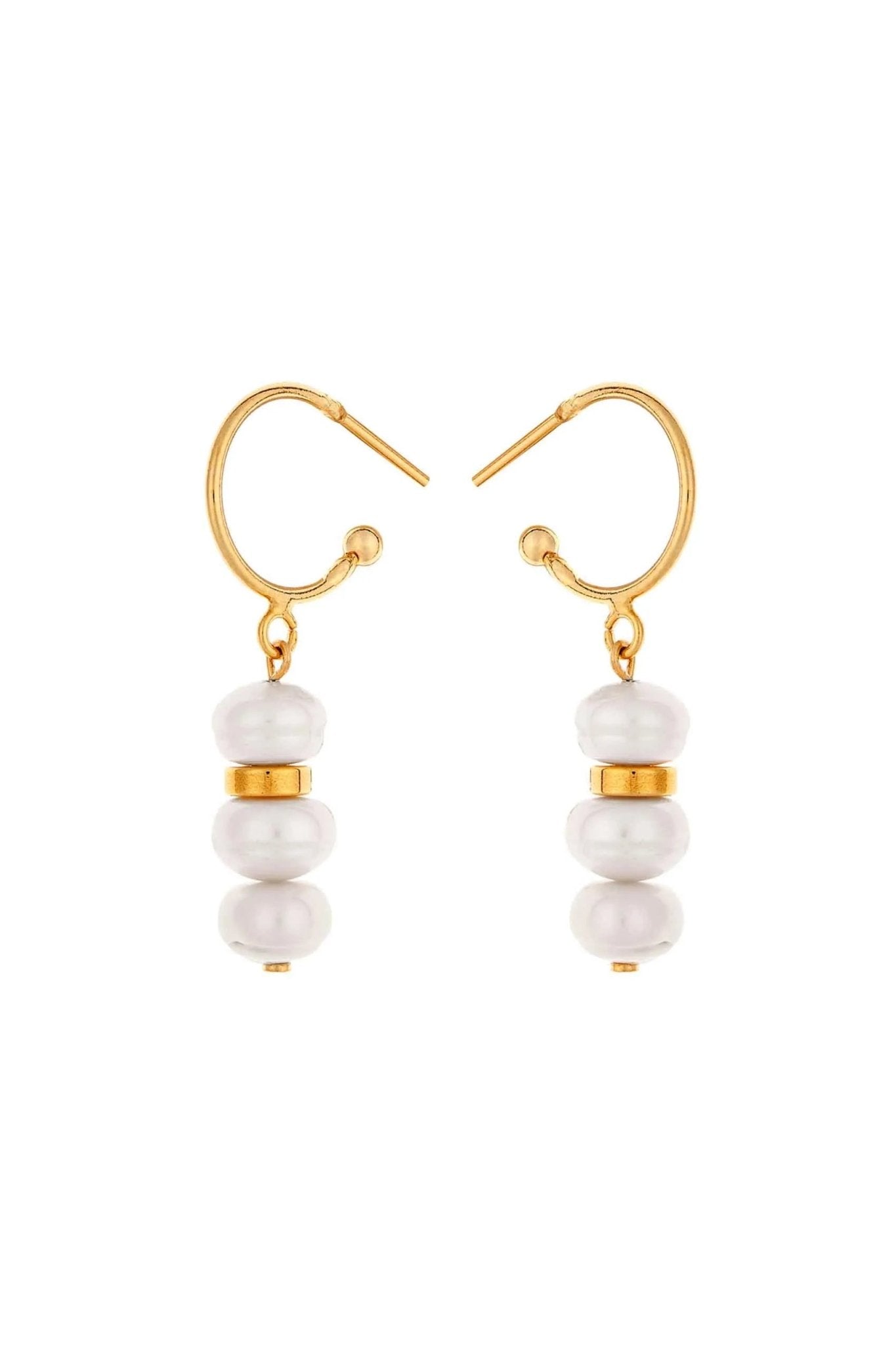 Aline Pearls Earrings - Sofia Godinho Earrings