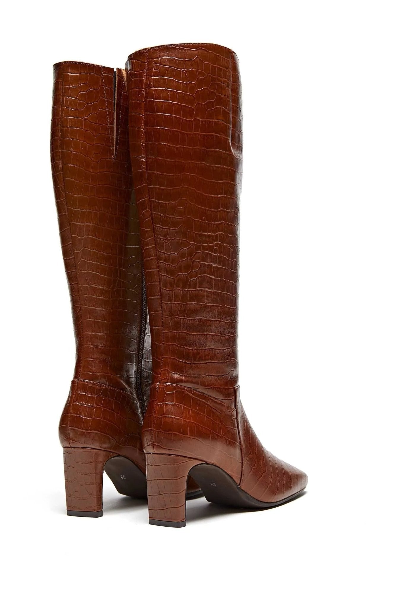 Anine Brown Boots - Sofia Godinho Shoes