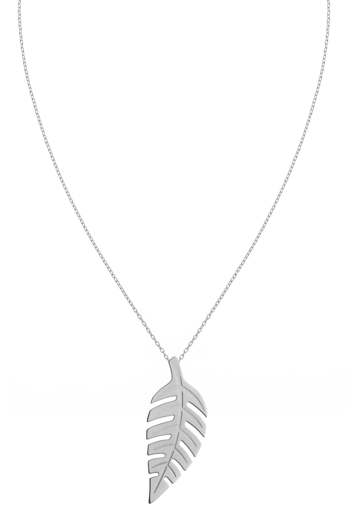 Bold Leaf XL Necklace - Sofia Godinho 925 Silver