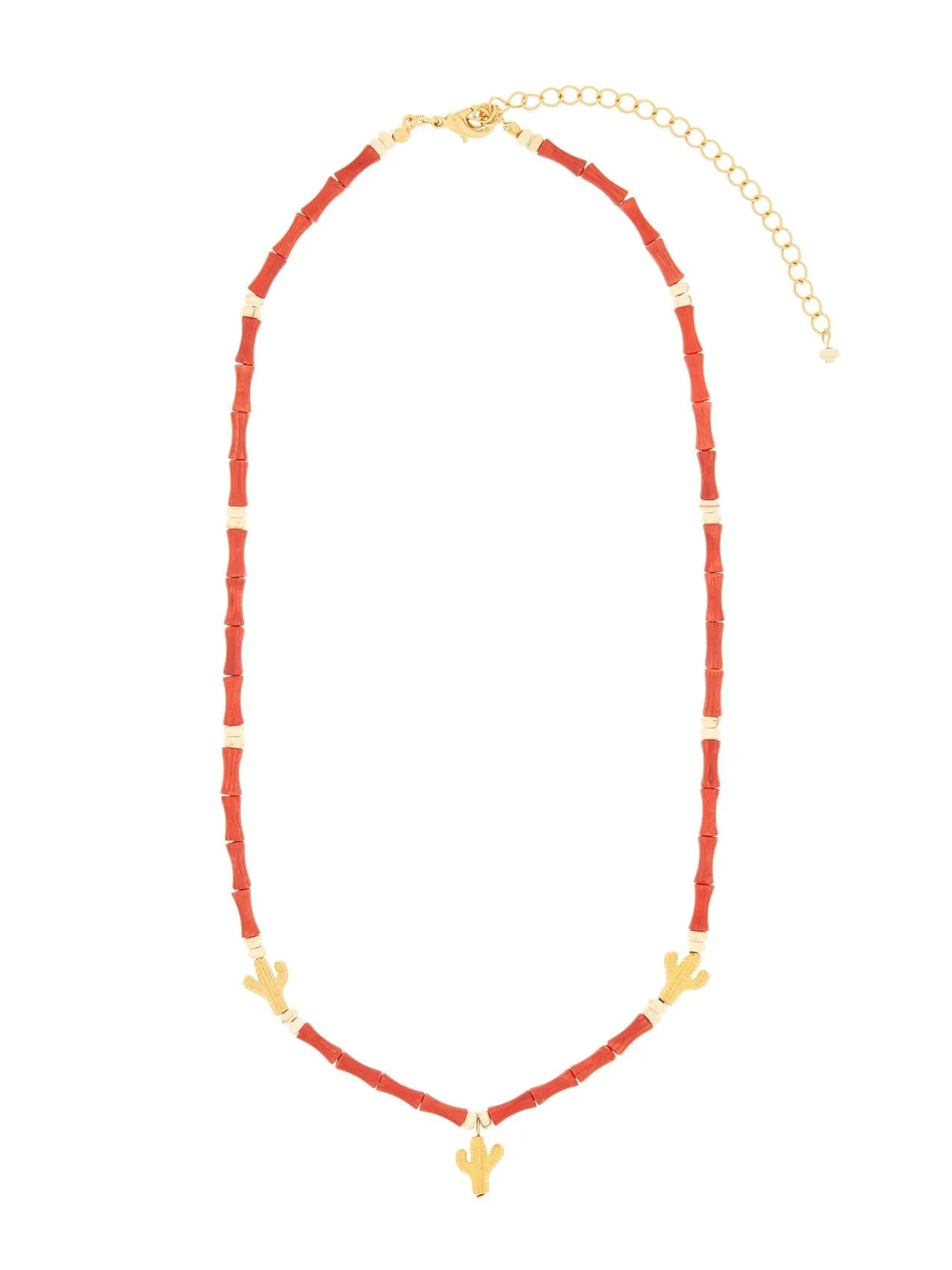 Cactus Coral Necklace - Sofia Godinho Necklaces