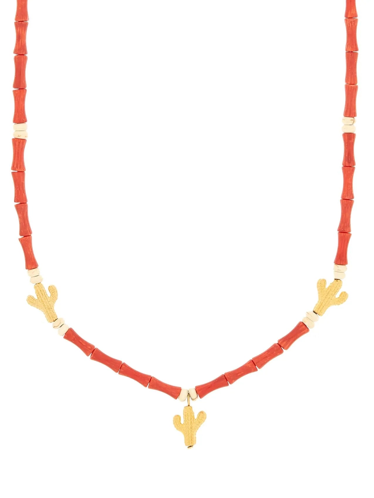 Cactus Coral Necklace - Sofia Godinho Necklaces