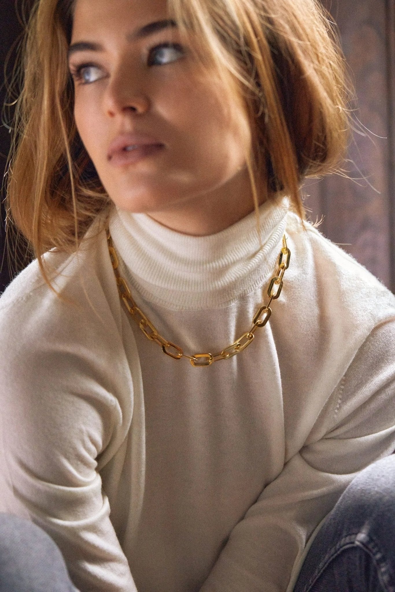 Chunky Link Necklace - Sofia Godinho Necklaces