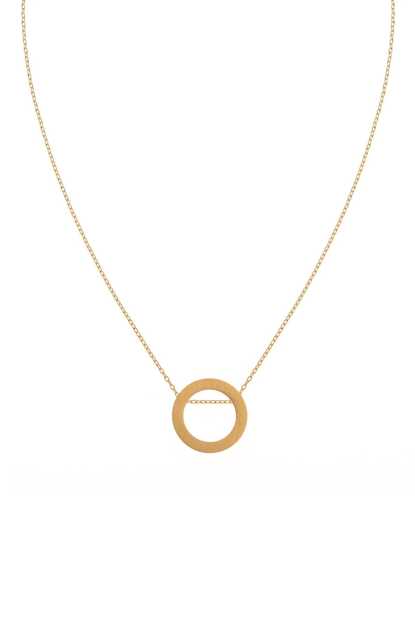 Circle Line Necklace - Sofia Godinho 925 Silver