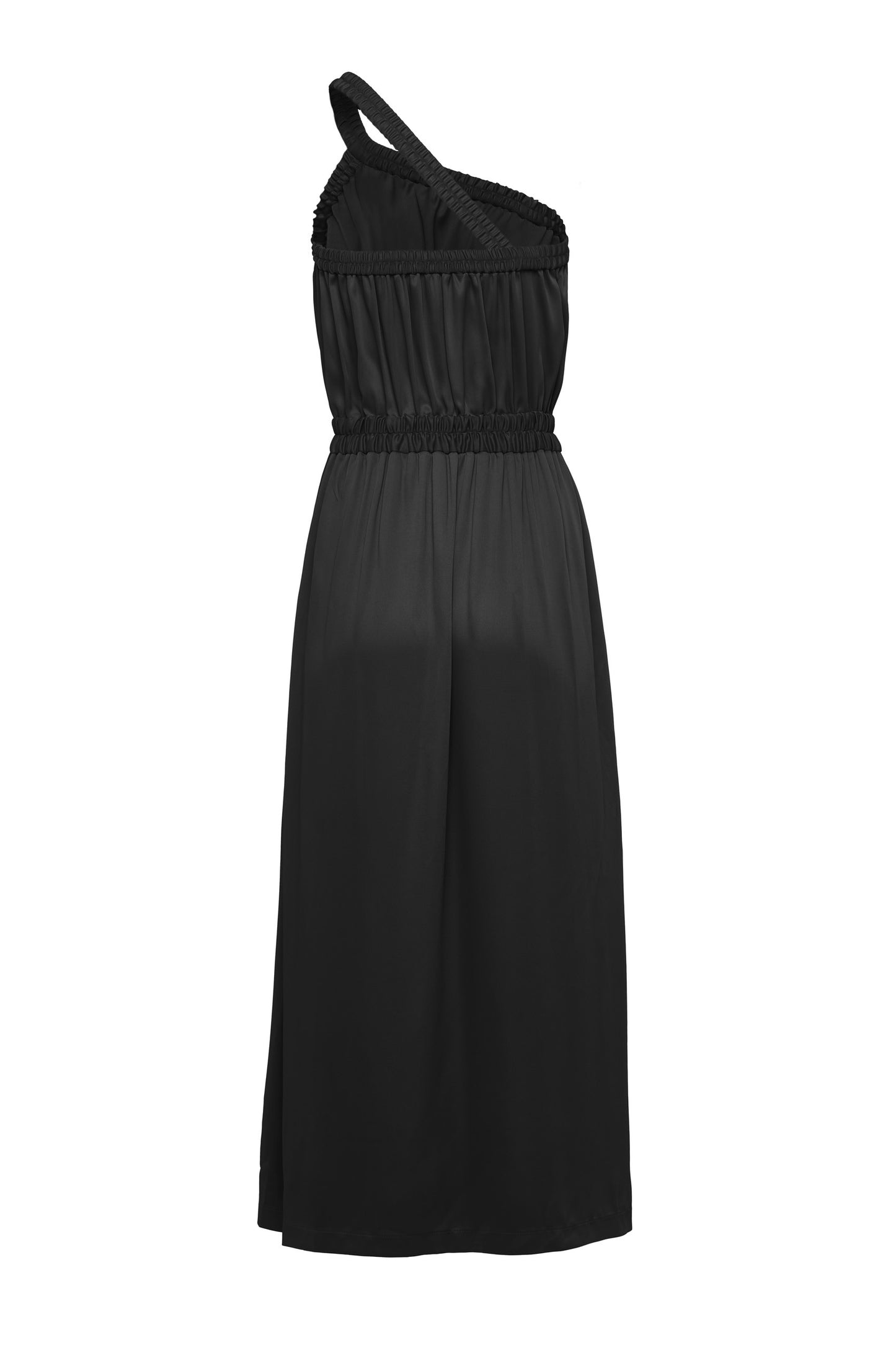 Cleo One Shoulder Black Dress