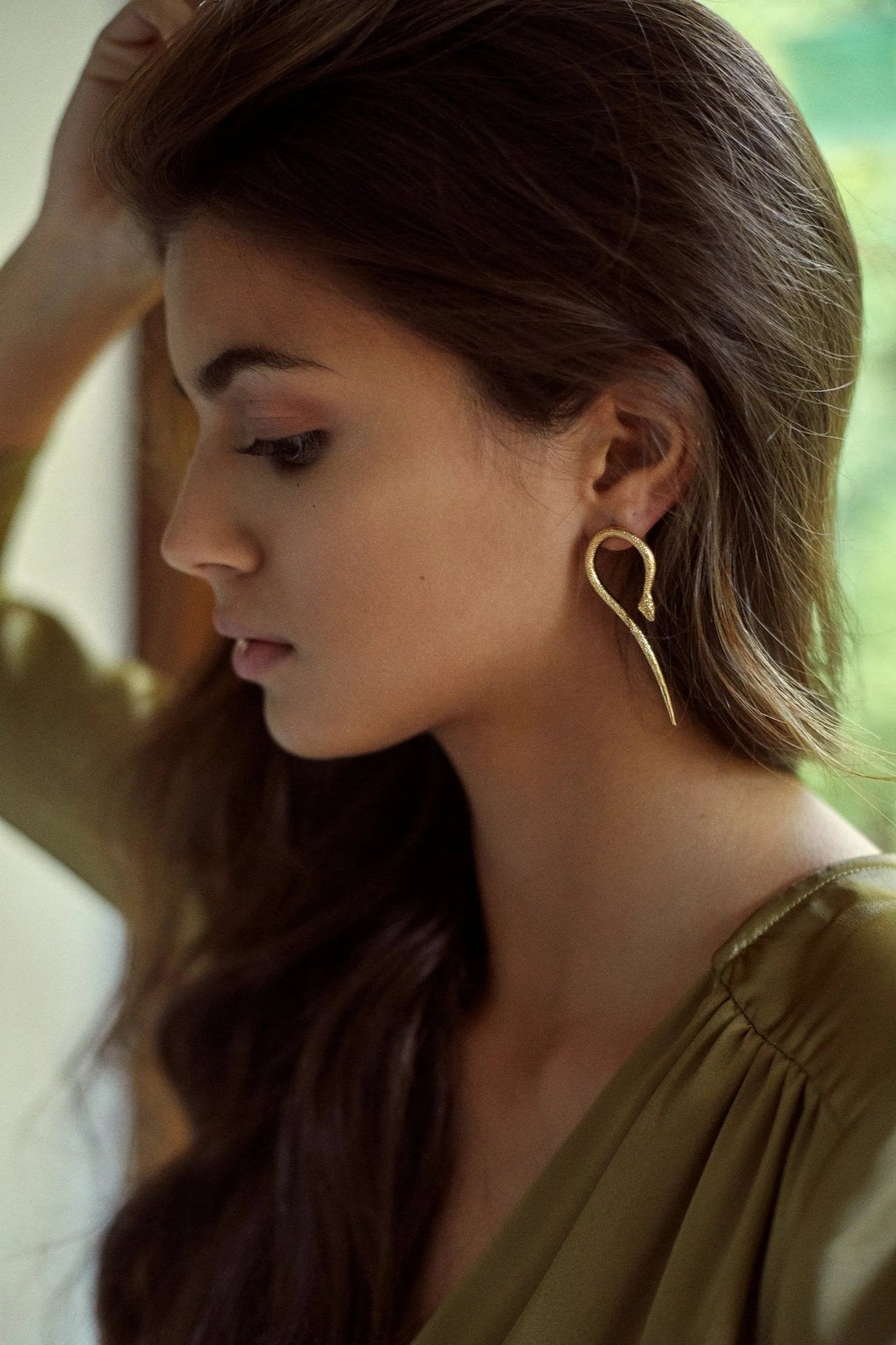 Cleo Snake Earrings - Sofia Godinho Earrings