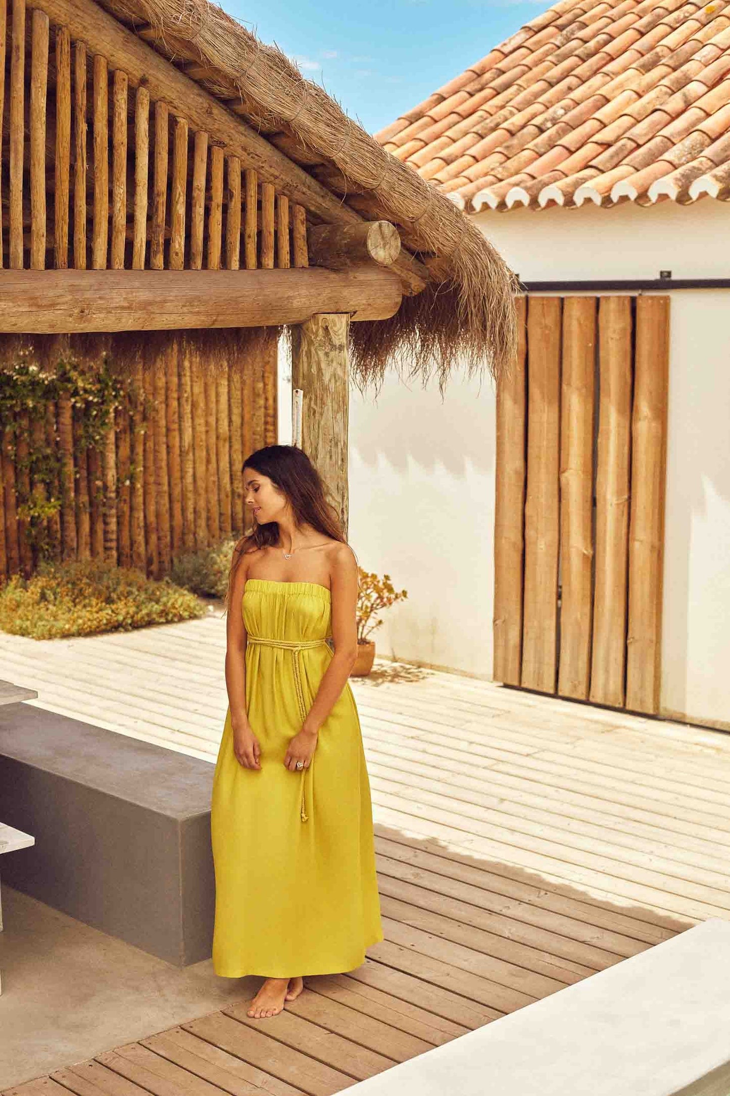 Vestido Comporta Maxi-Dress