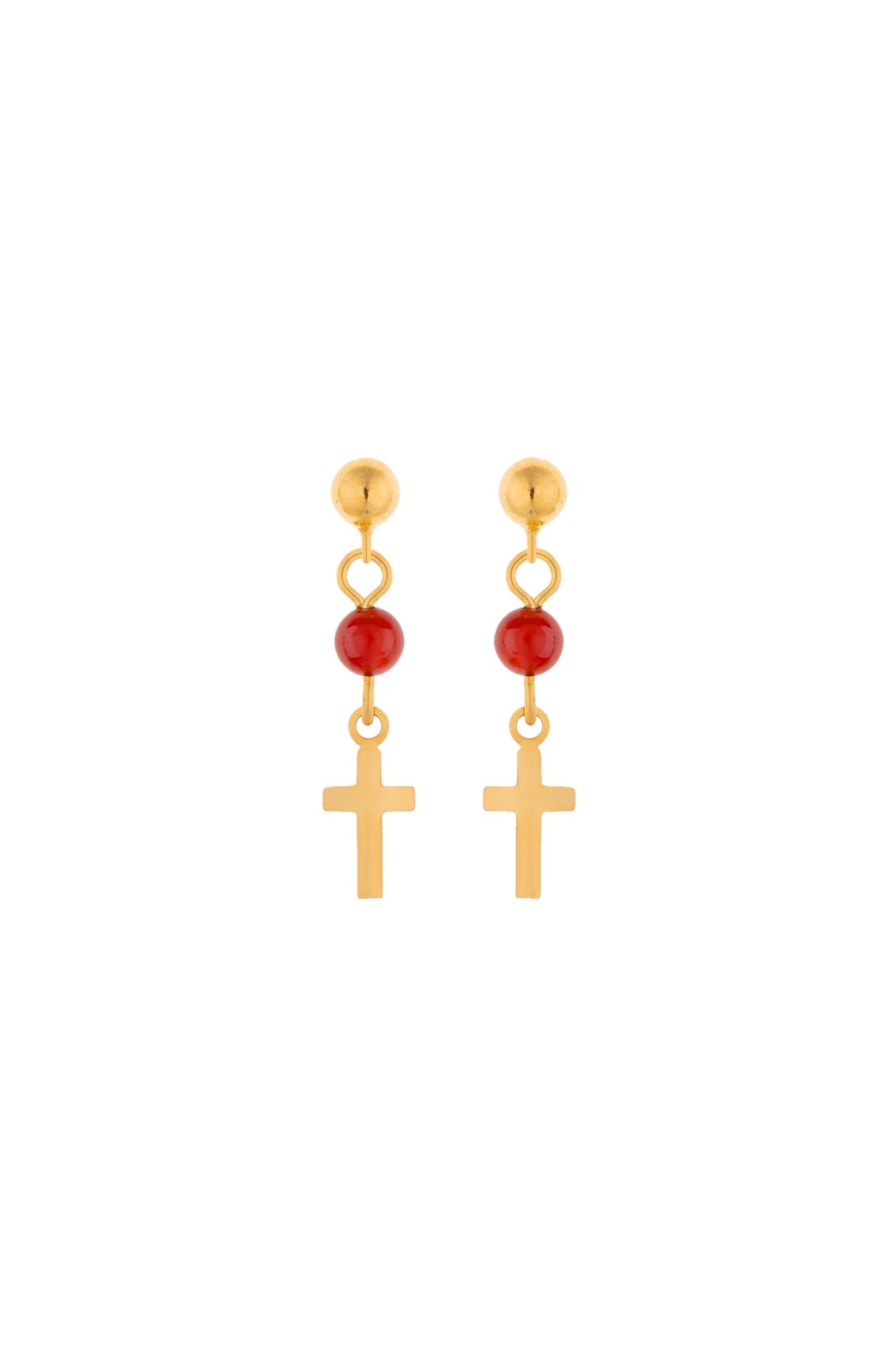 Cross Beaded Earrings - Sofia Godinho Earrings