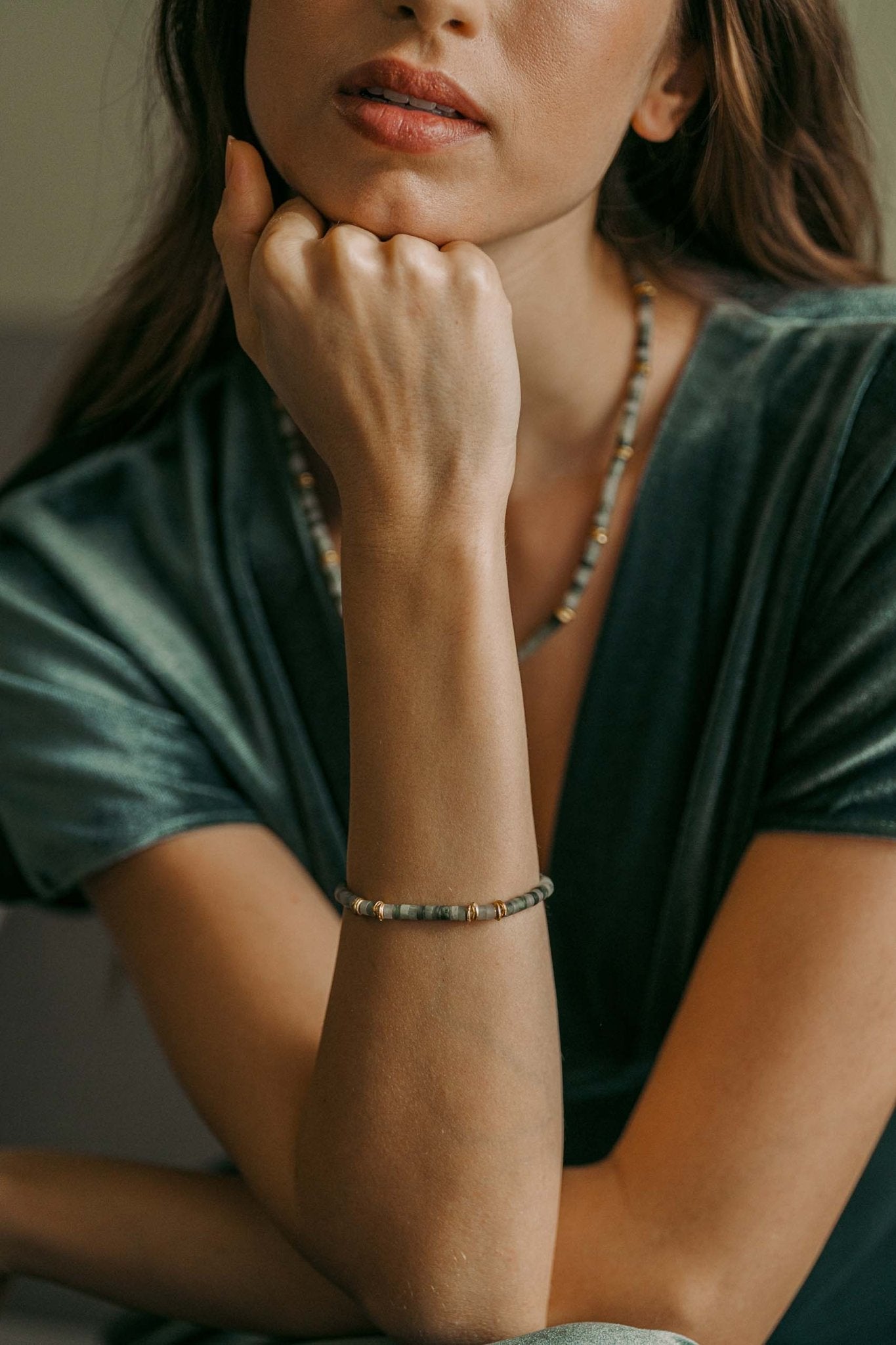 Deep Green Bracelet - Sofia Godinho Bracelets