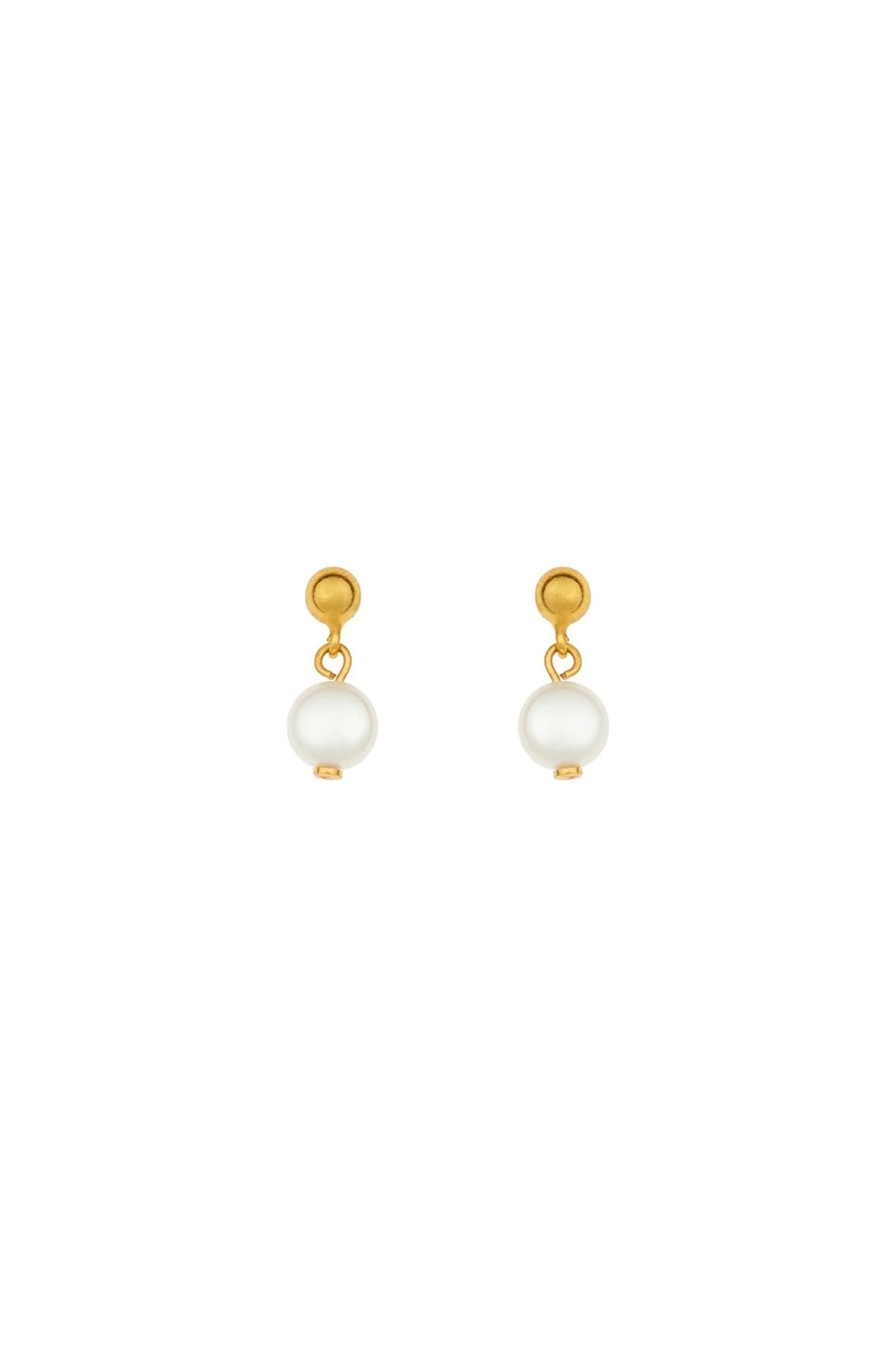 Diana Pearl Earrings - Sofia Godinho Home