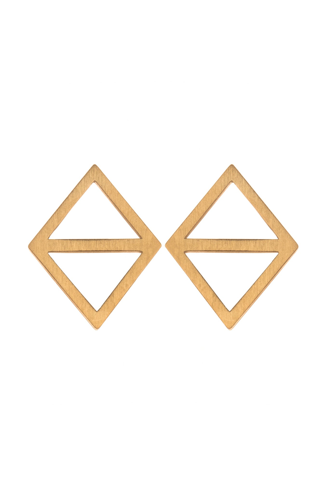 Double Triangle Earrings - Sofia Godinho