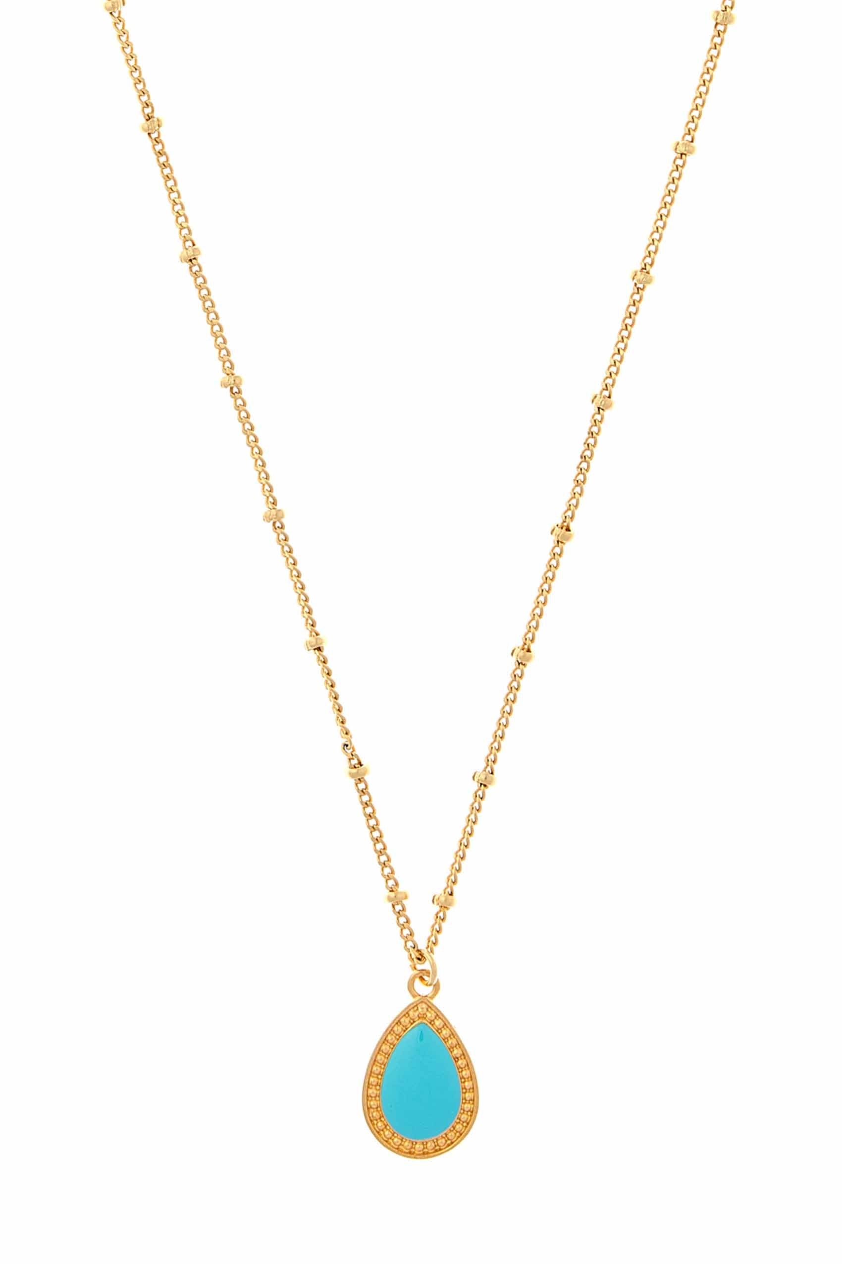 Enamel Drop Necklace - Sofia Godinho