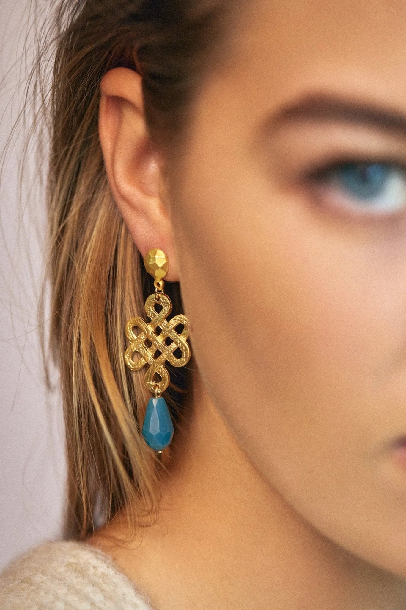 Eternity Blue Earrings - Sofia Godinho Earrings