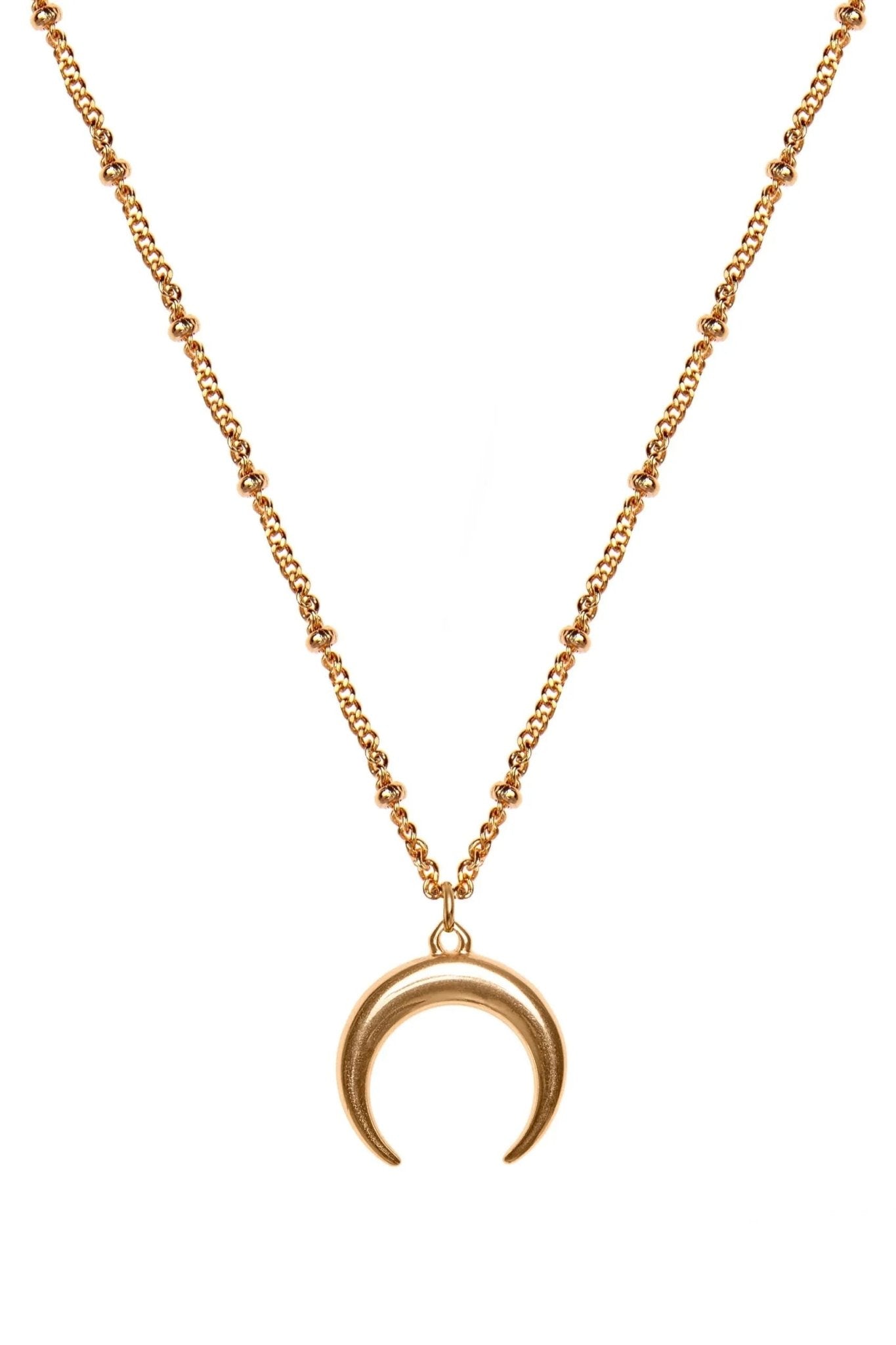 Gigi Half Moon Necklace - Sofia Godinho Outlet