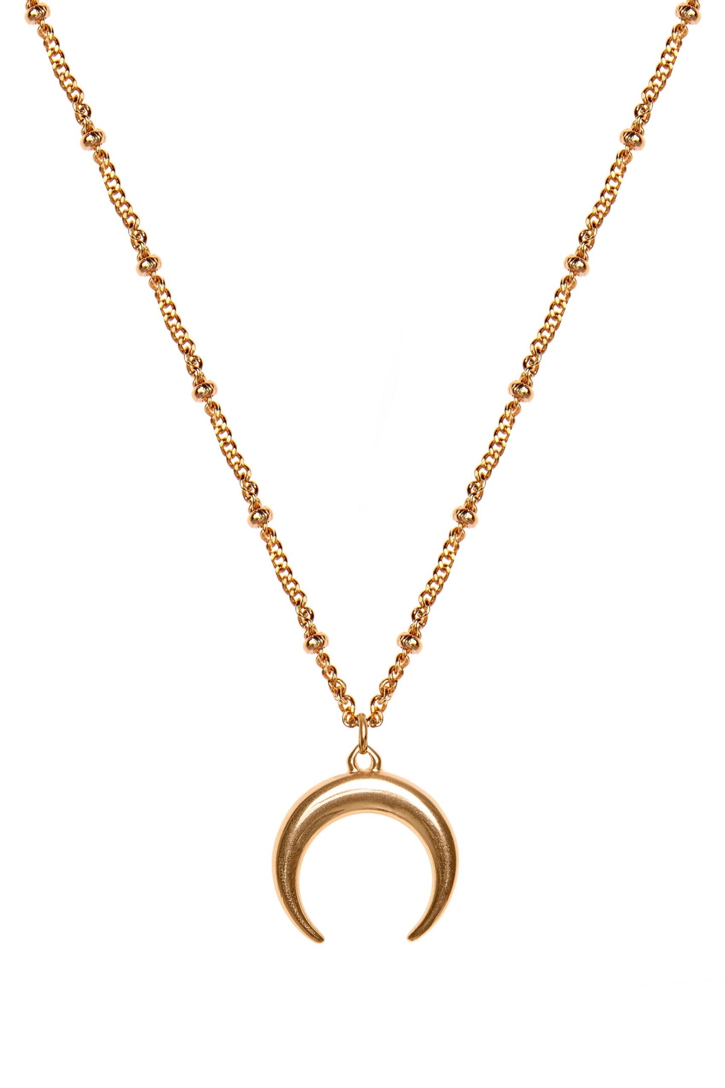 Gigi Half Moon Necklace - Sofia Godinho