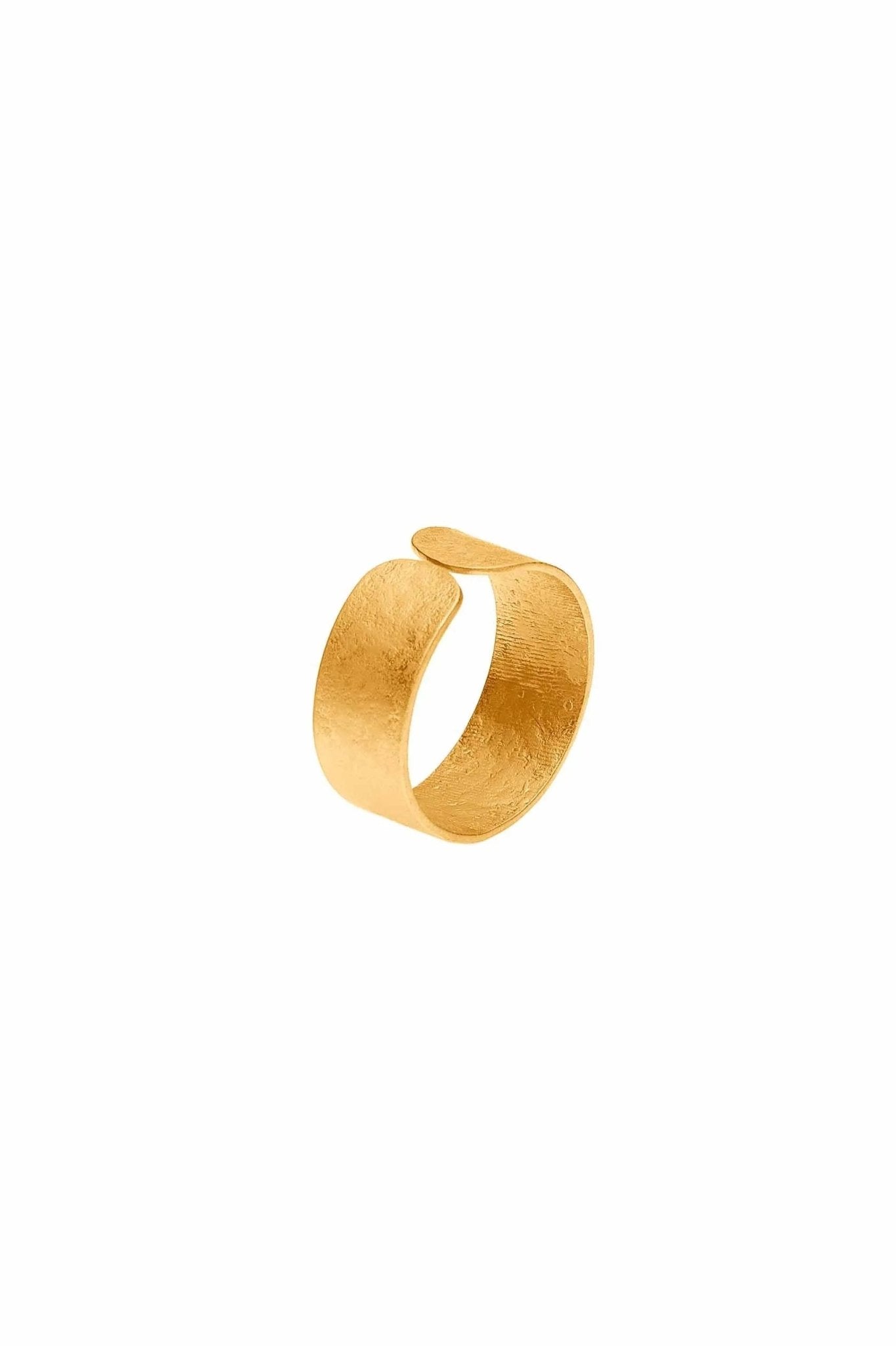 Golden Band Ring - Sofia Godinho Rings