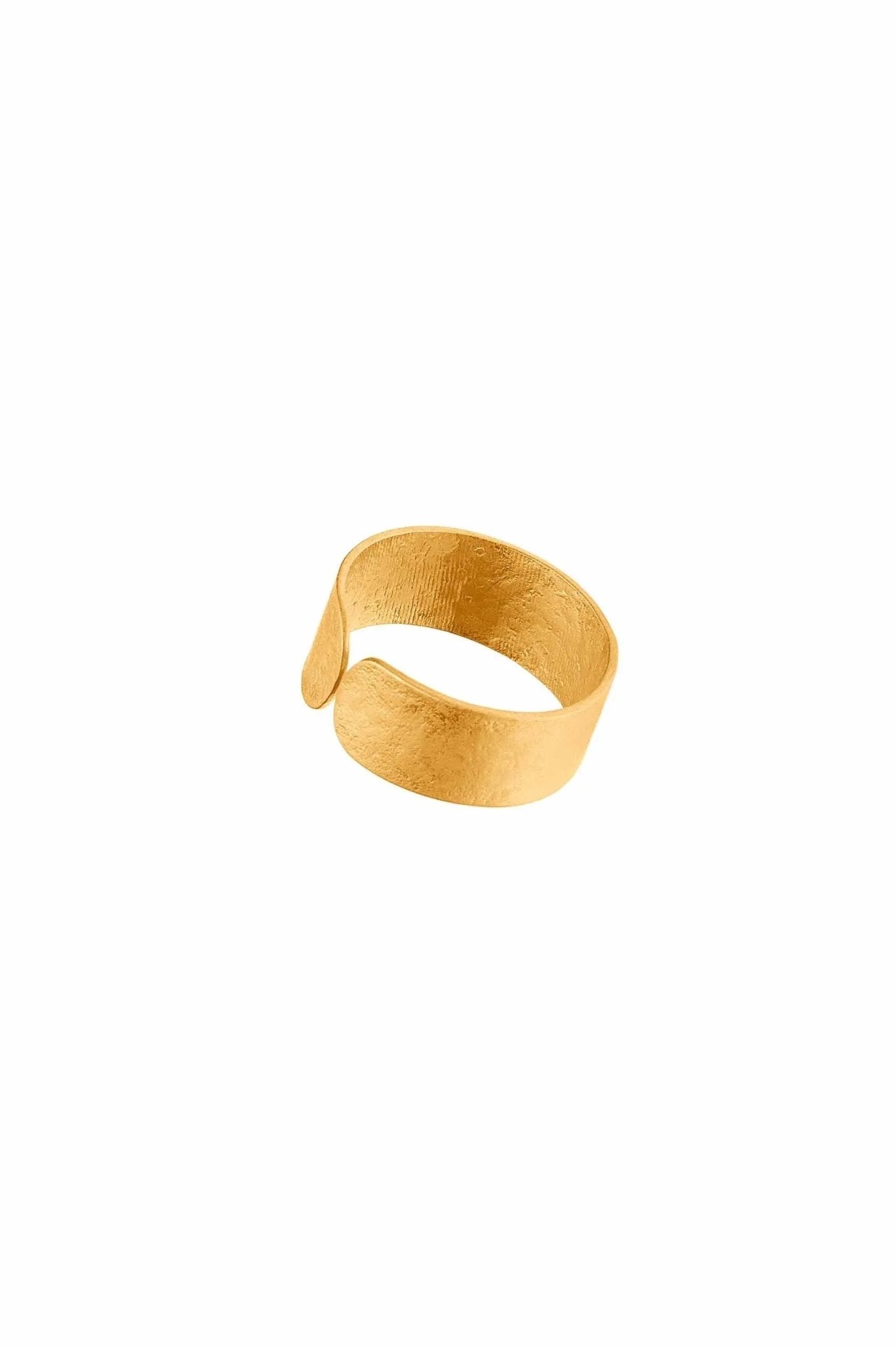 Golden Band Ring - Sofia Godinho Rings