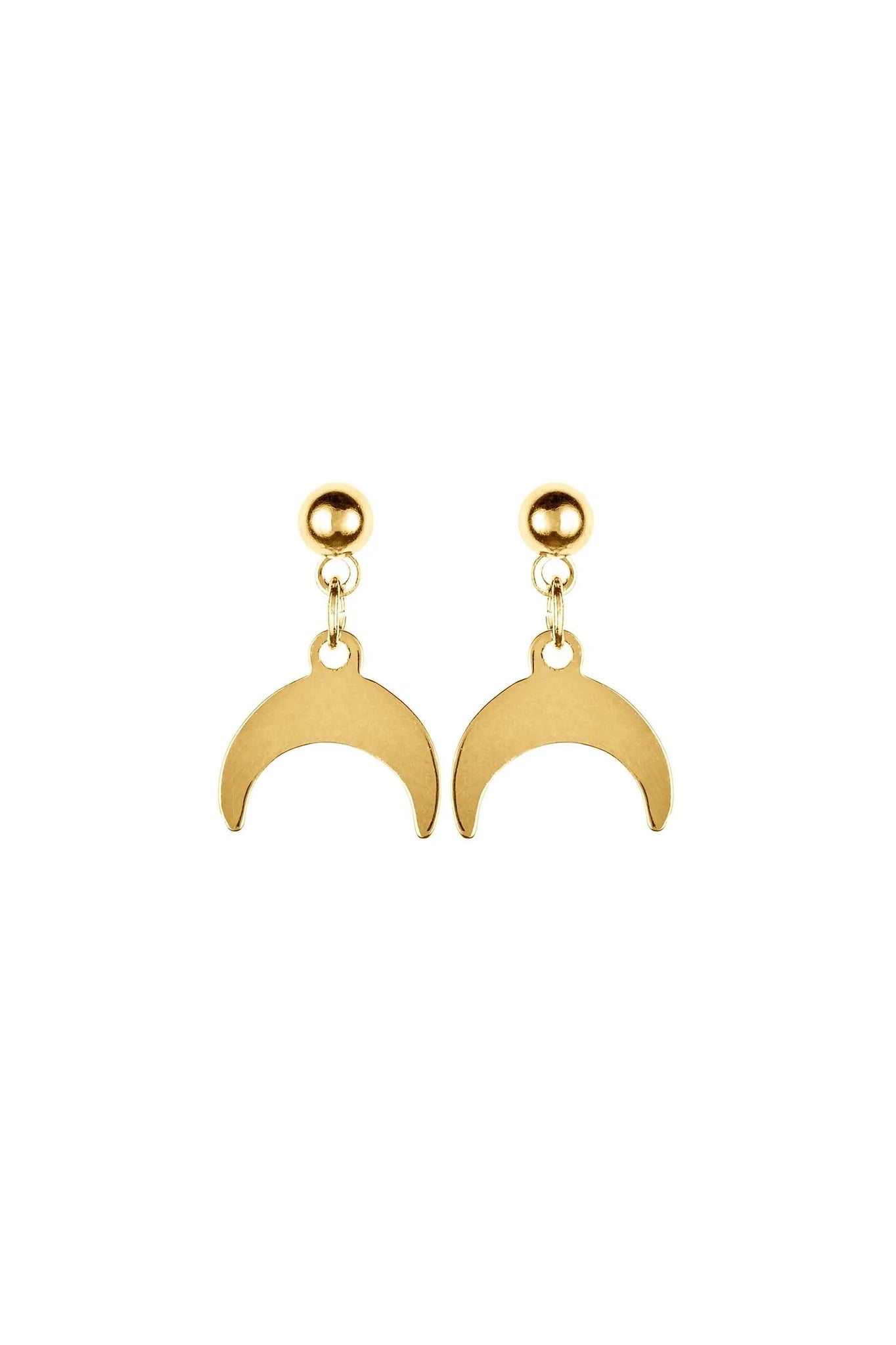 Golden Moon Earrings - Sofia Godinho