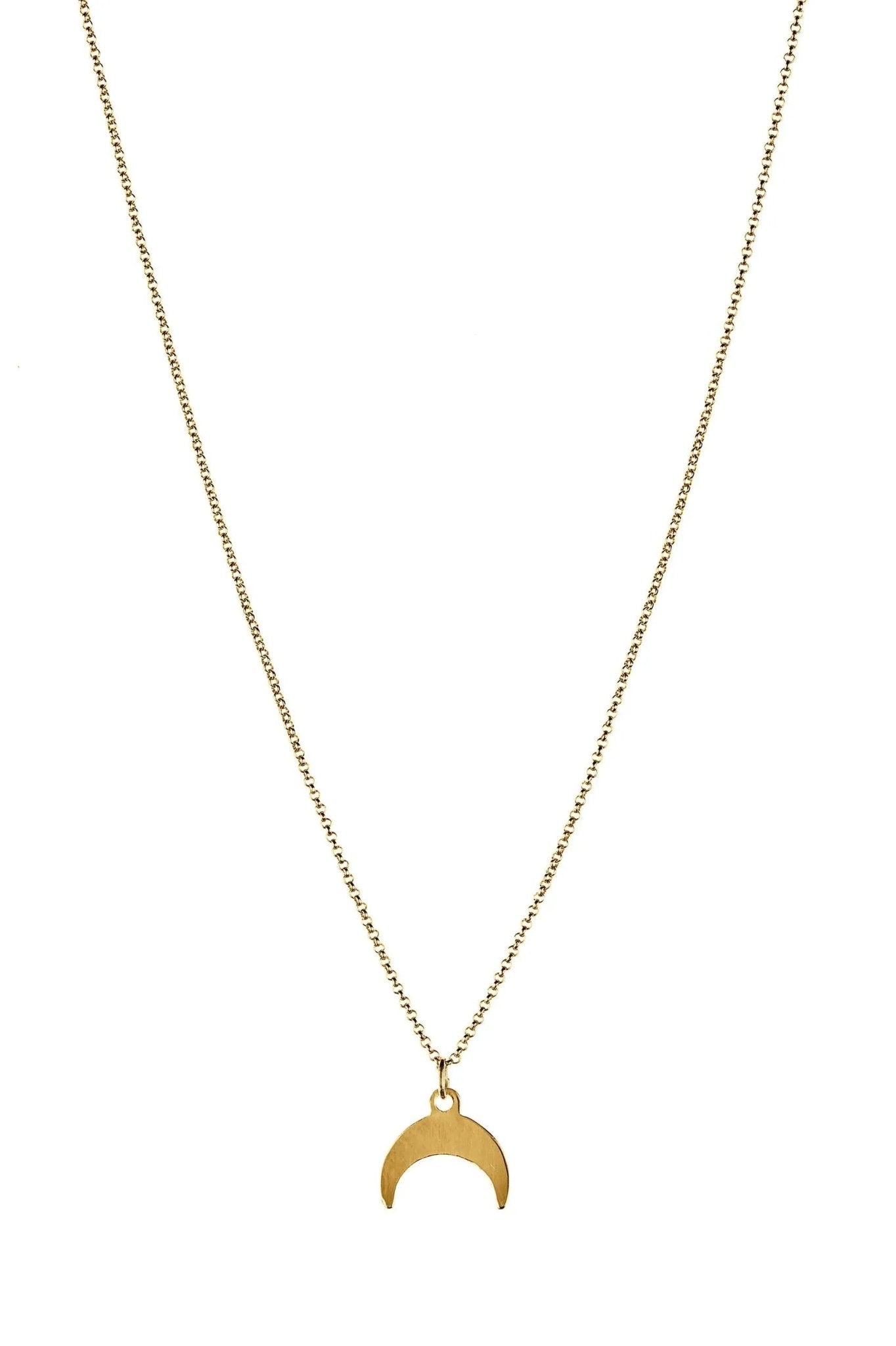 Golden Moon Necklace - Sofia Godinho Necklaces