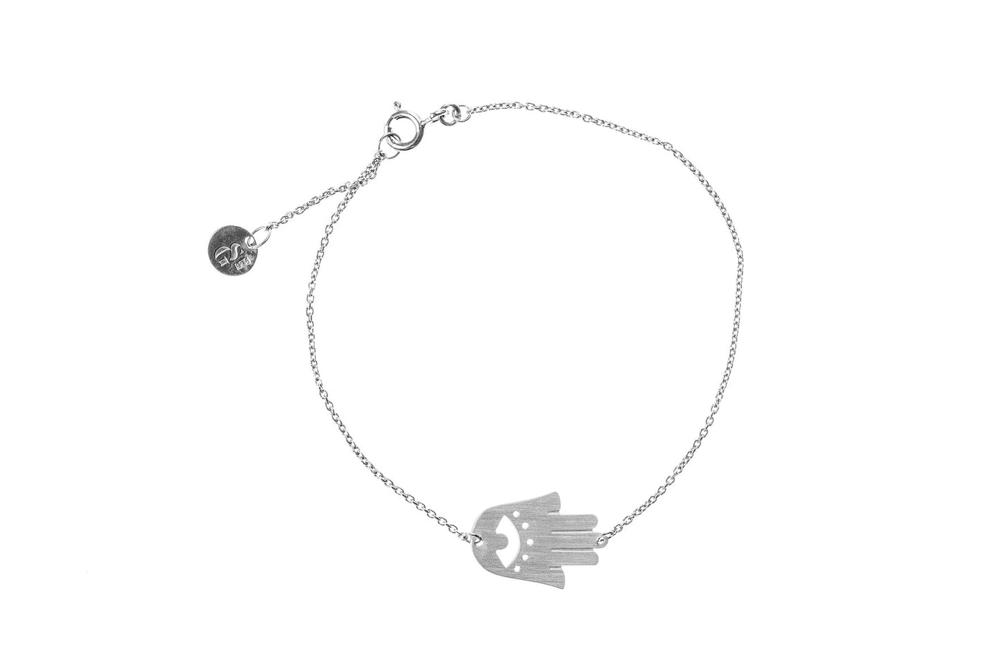 Hamsa Silver Bracelet