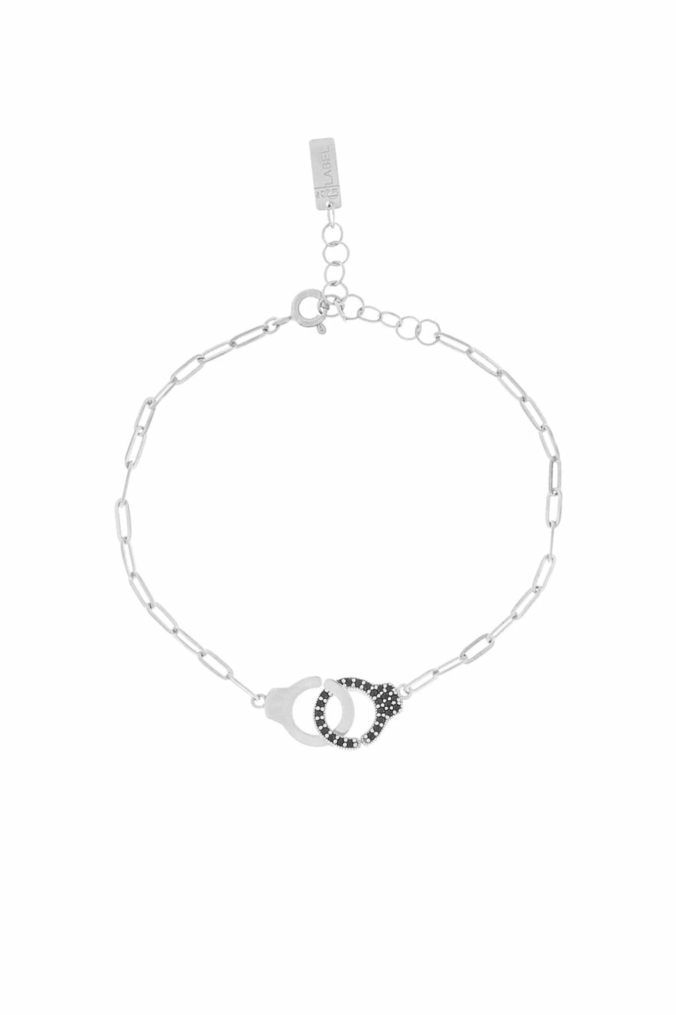 Handcuffs Pavé Bracelet - Sofia Godinho Bracelets