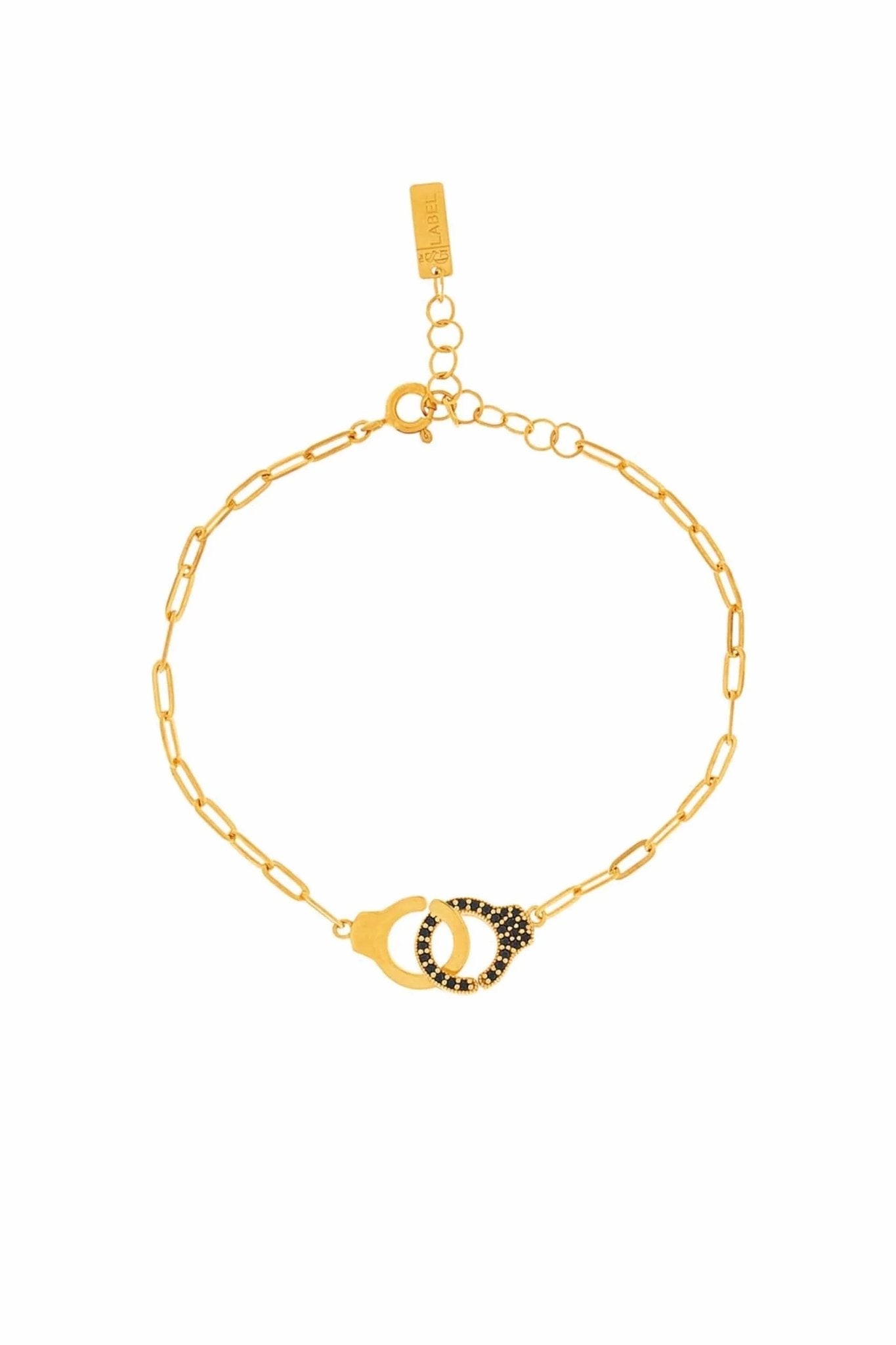 Handcuffs Pavé Bracelet - Sofia Godinho Bracelets