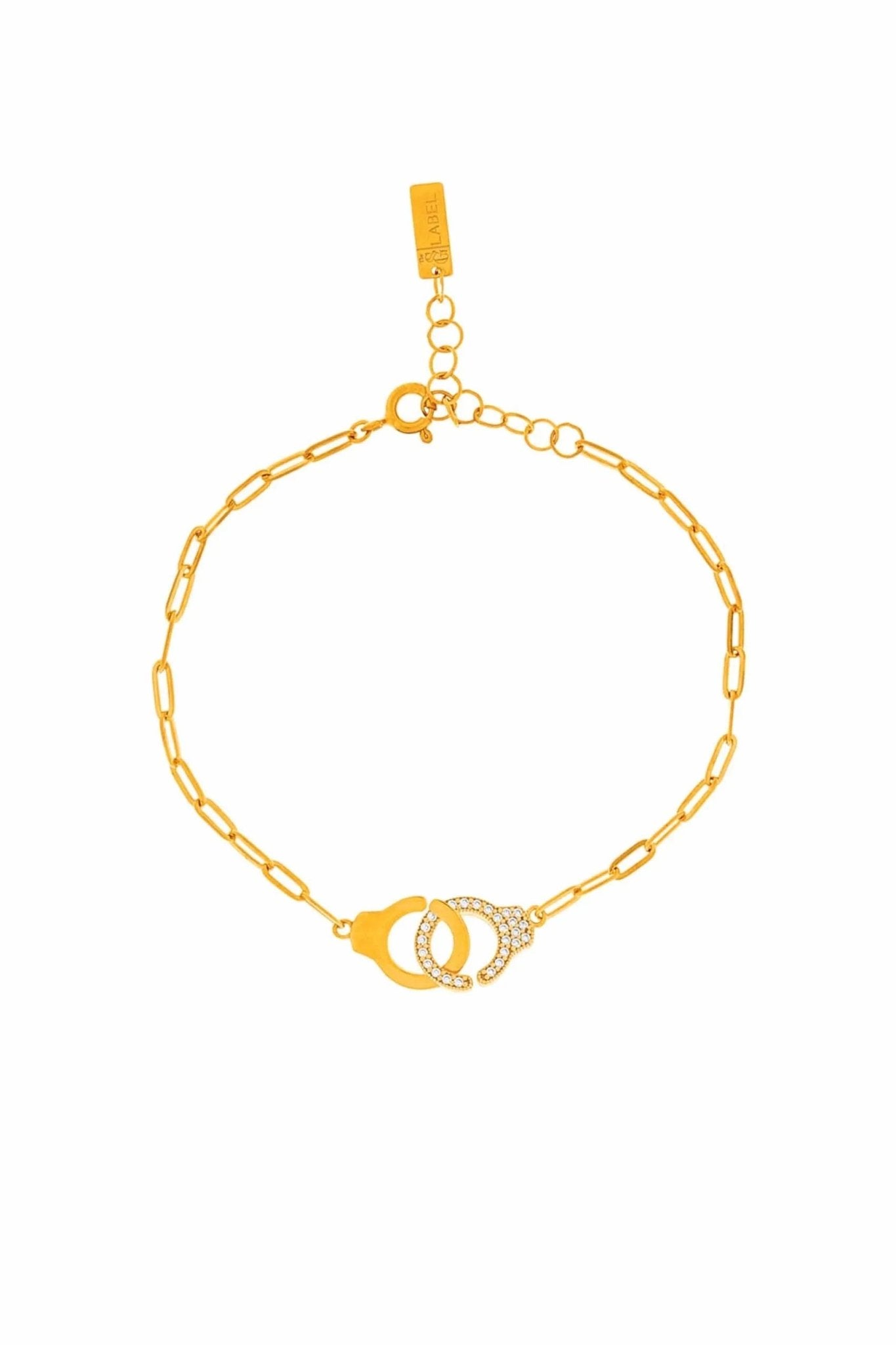 Handcuffs Pavé Bracelet - Sofia Godinho Bracelets