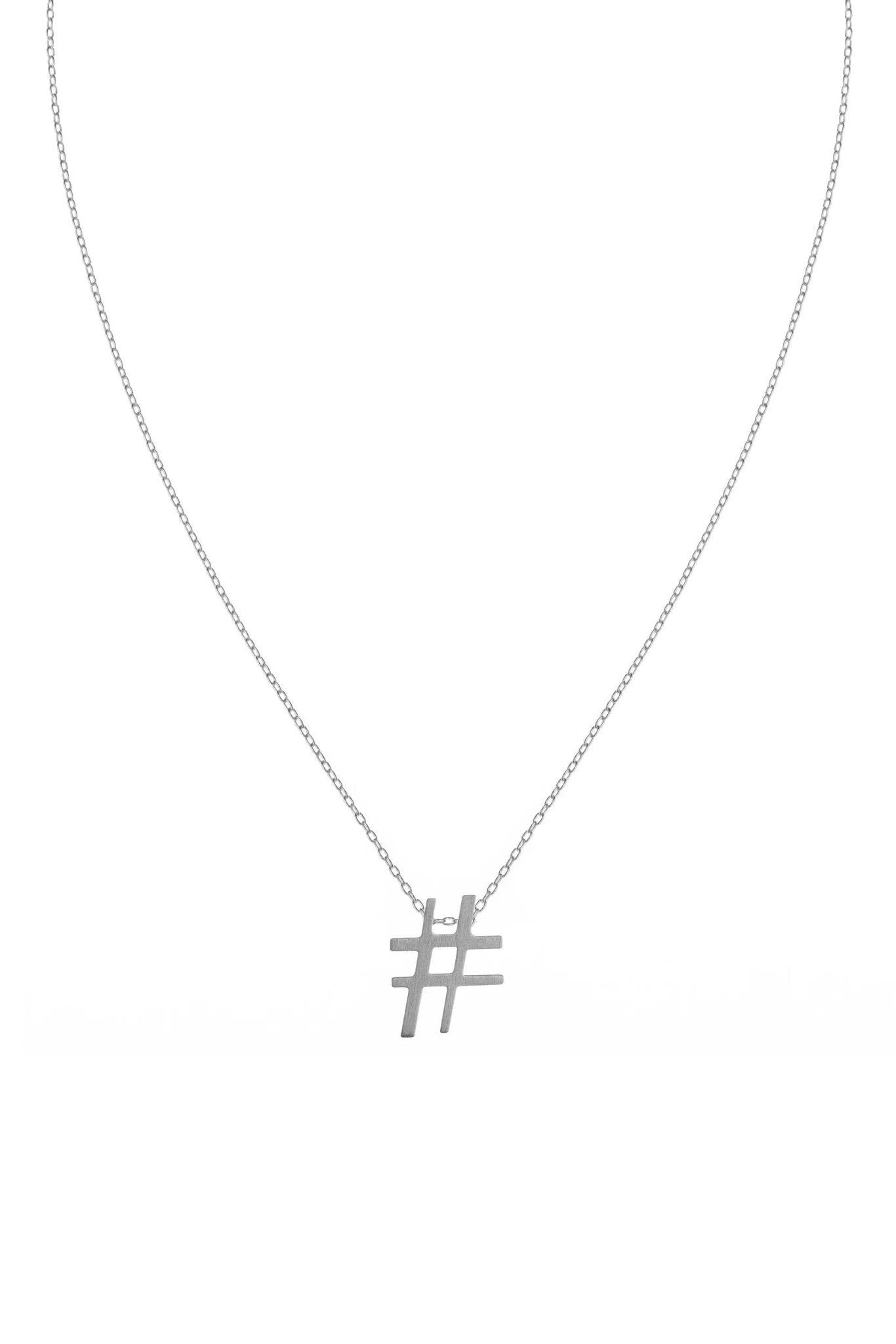 Hashtag Necklace - Sofia Godinho 925 Silver