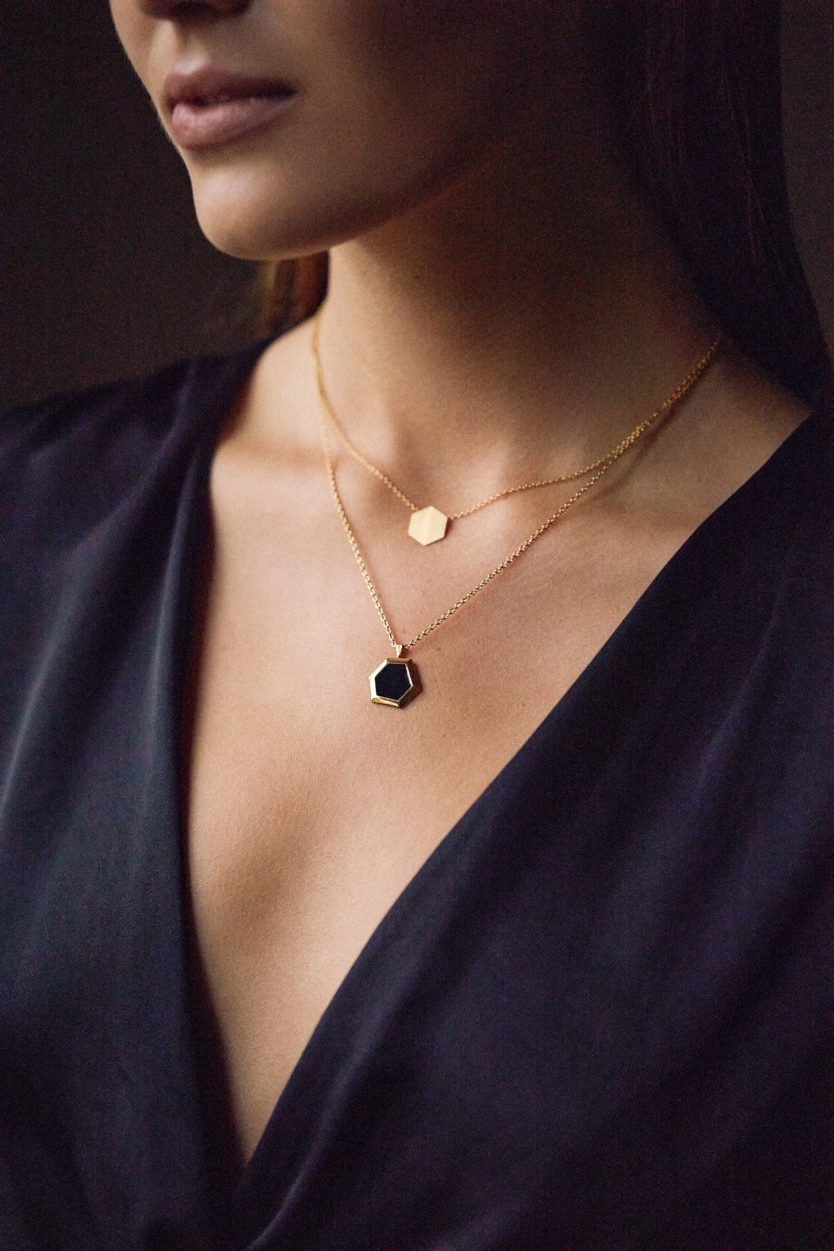 Hexagon Necklace - Sofia Godinho