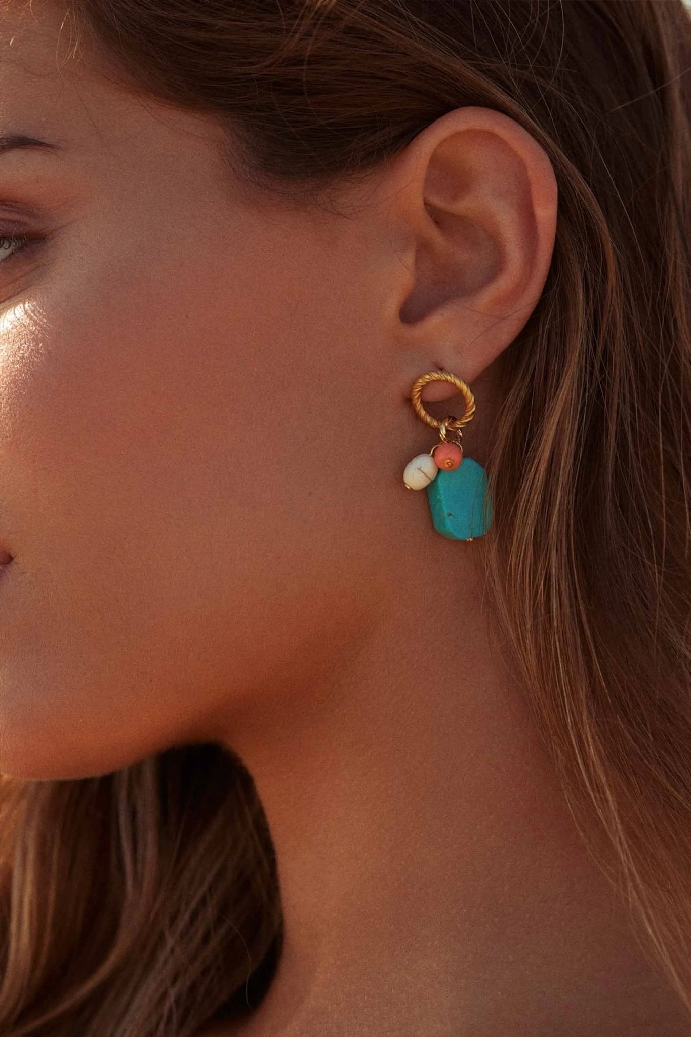 Holi Stones Earrings - Sofia Godinho Earrings