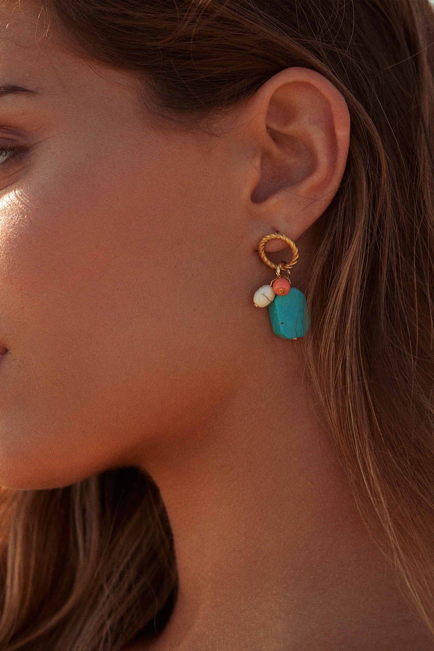 Holi Stones Earrings