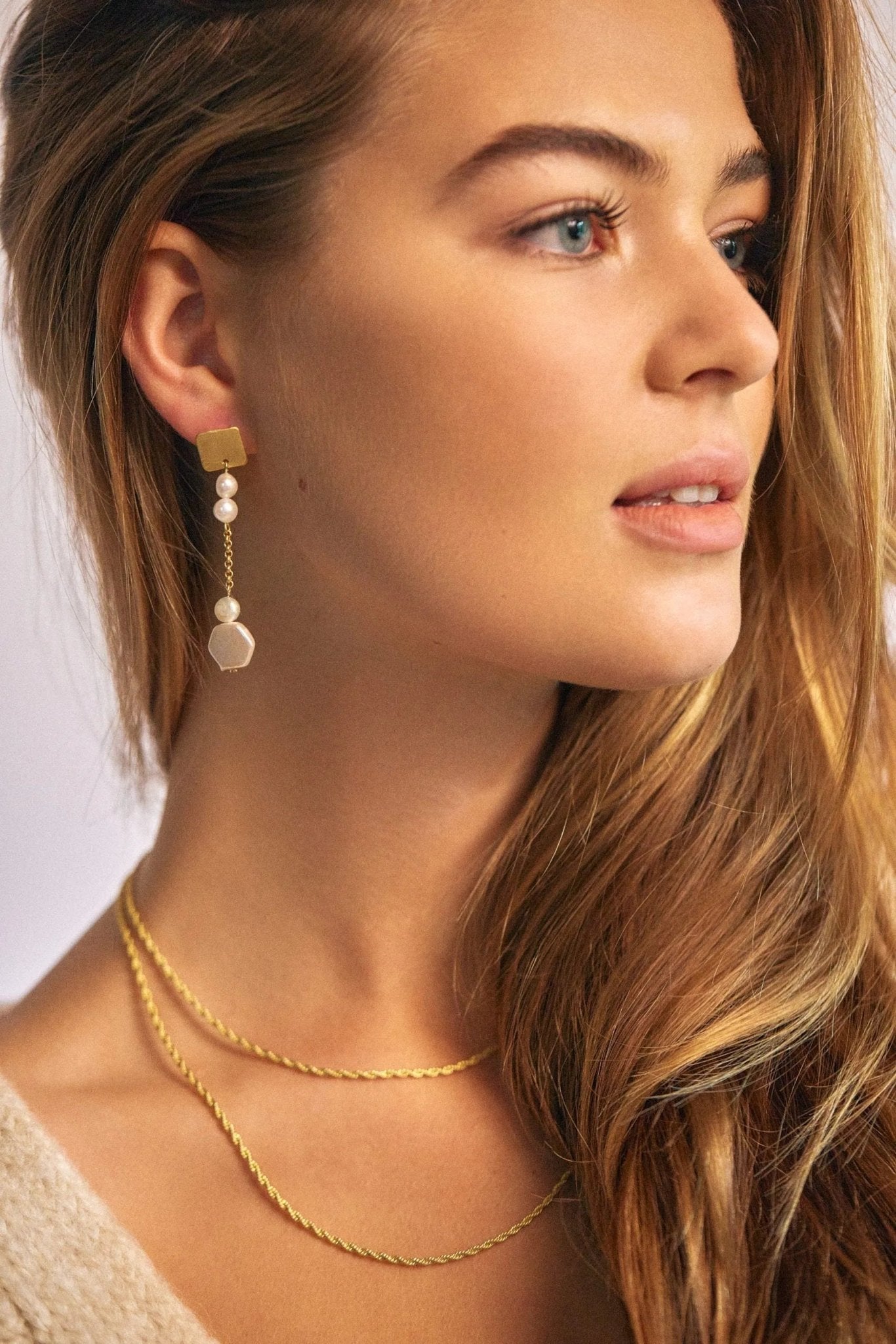 Honey Pearls Earrings - Sofia Godinho Earrings