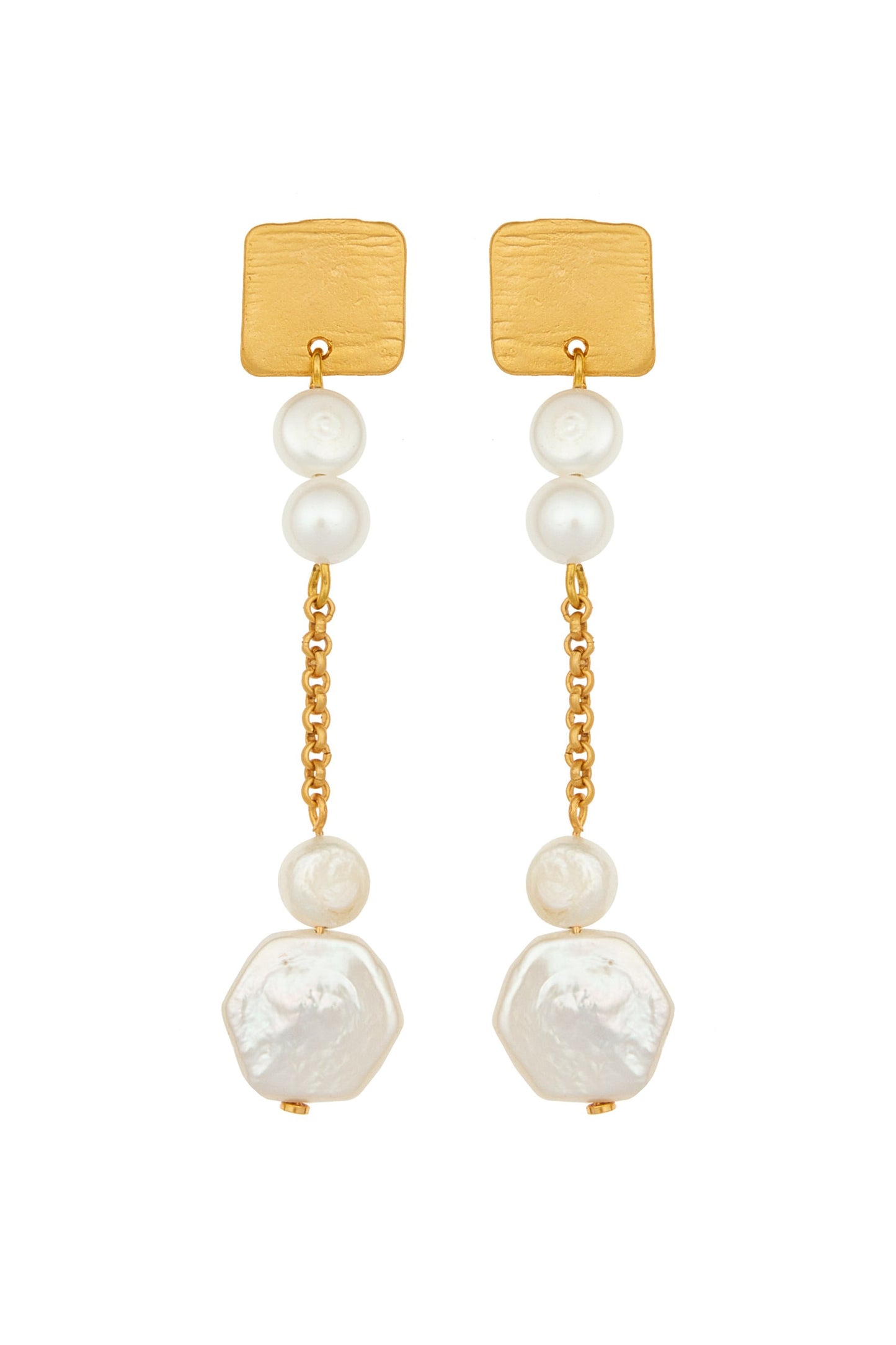 Honey Pearls Earrings