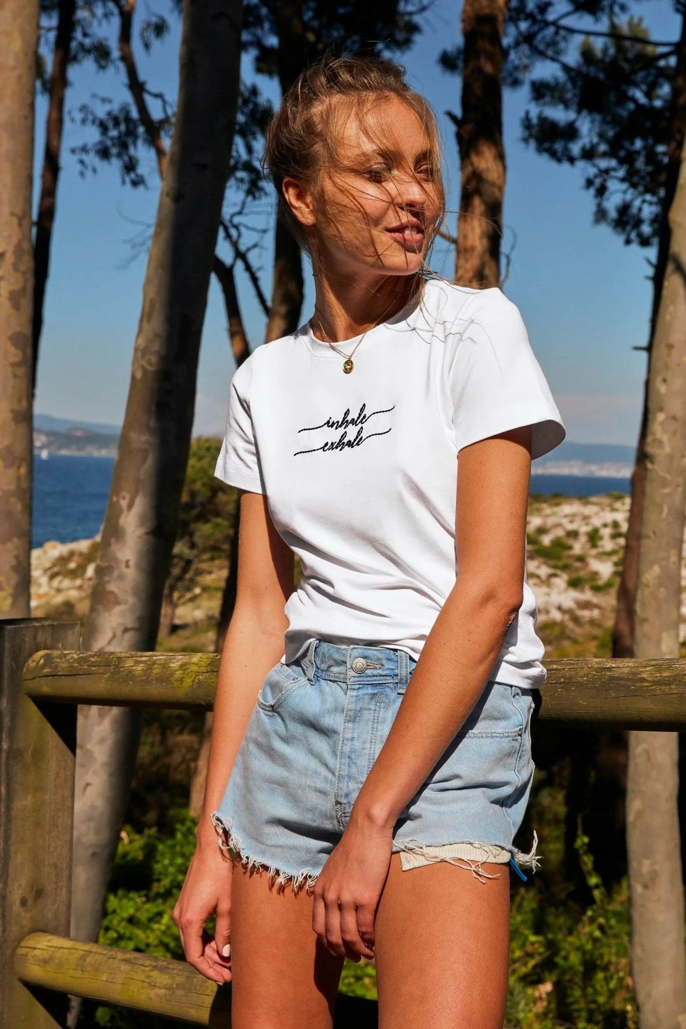 Inhale - Exhale T-shirt - Sofia Godinho Outlet