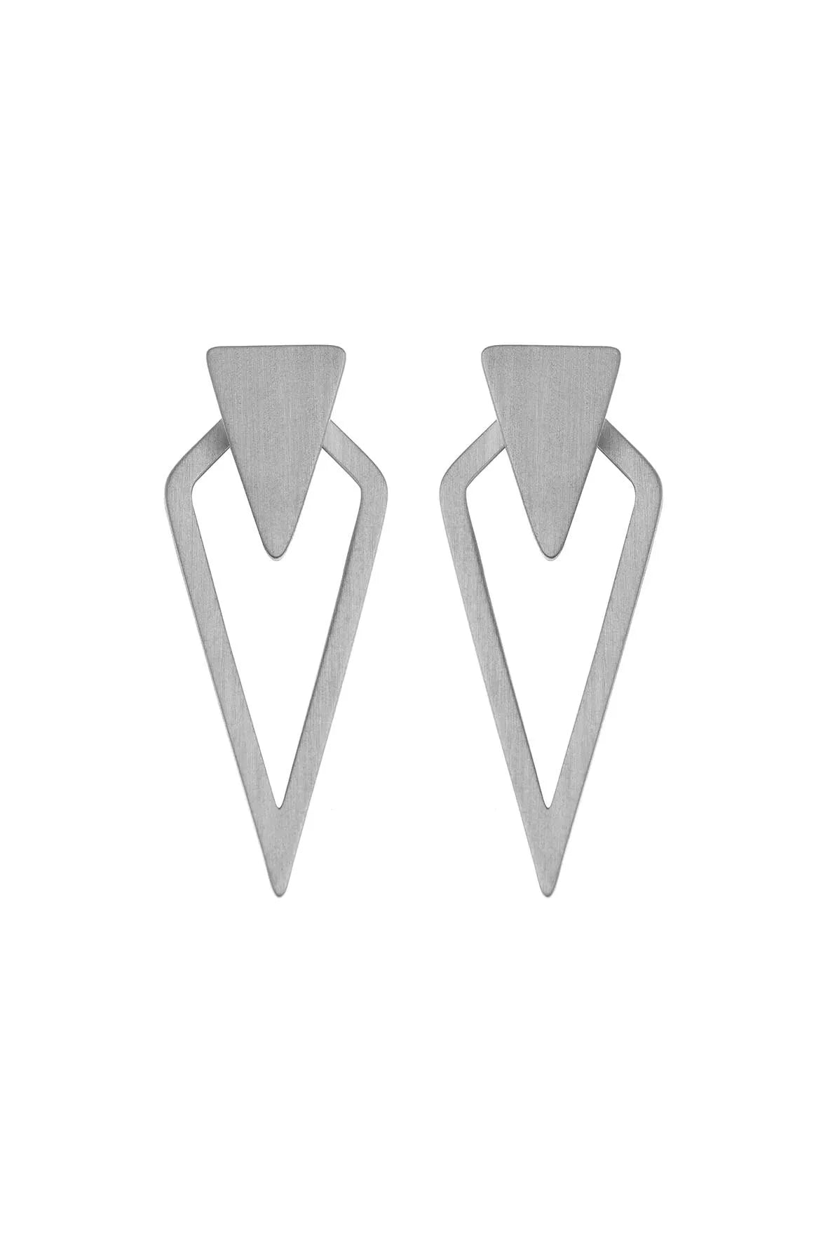 Jackie Double Earrings - Sofia Godinho 925 Silver