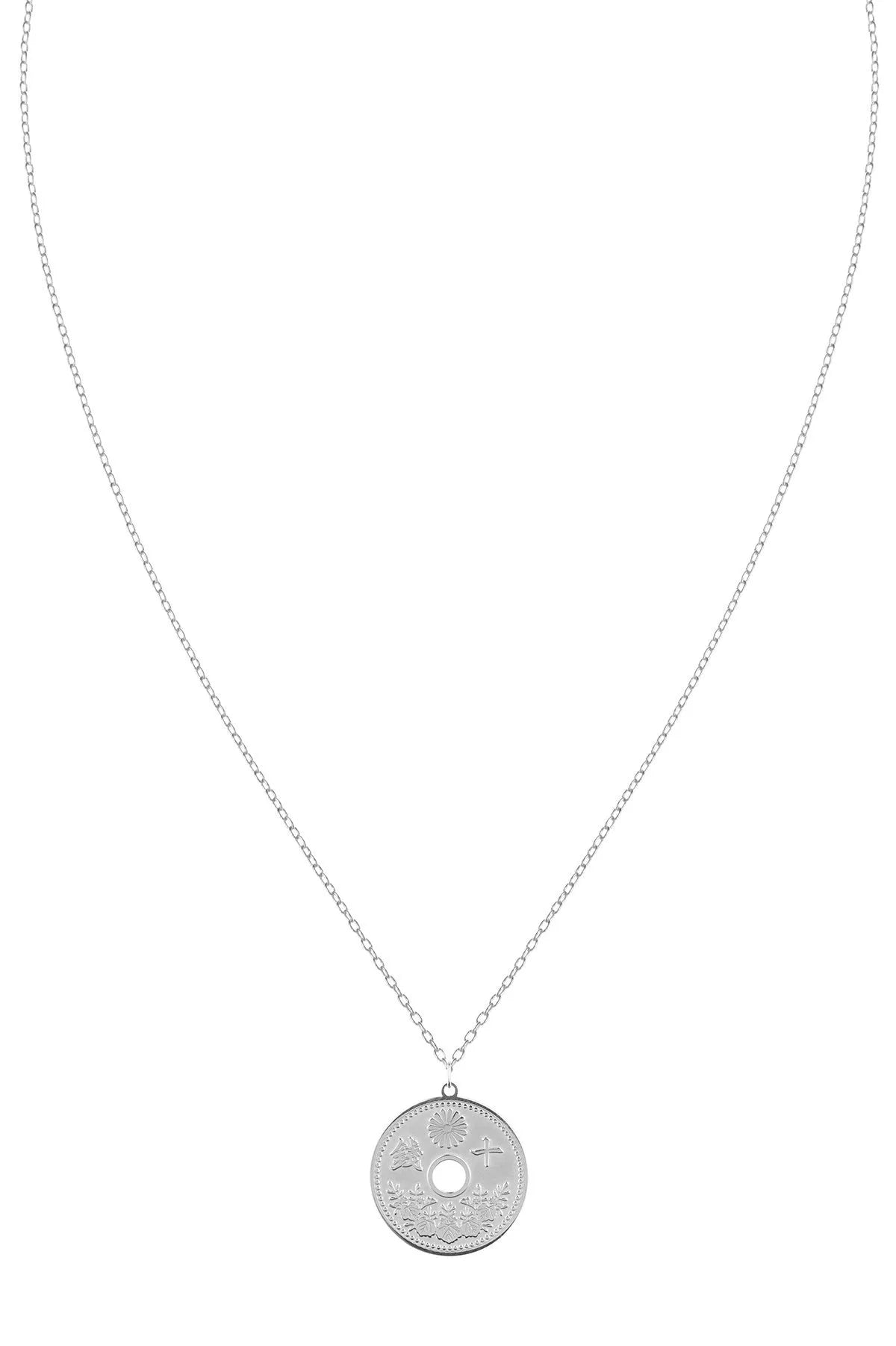 Japanese Coin Necklace - Sofia Godinho 925 Silver