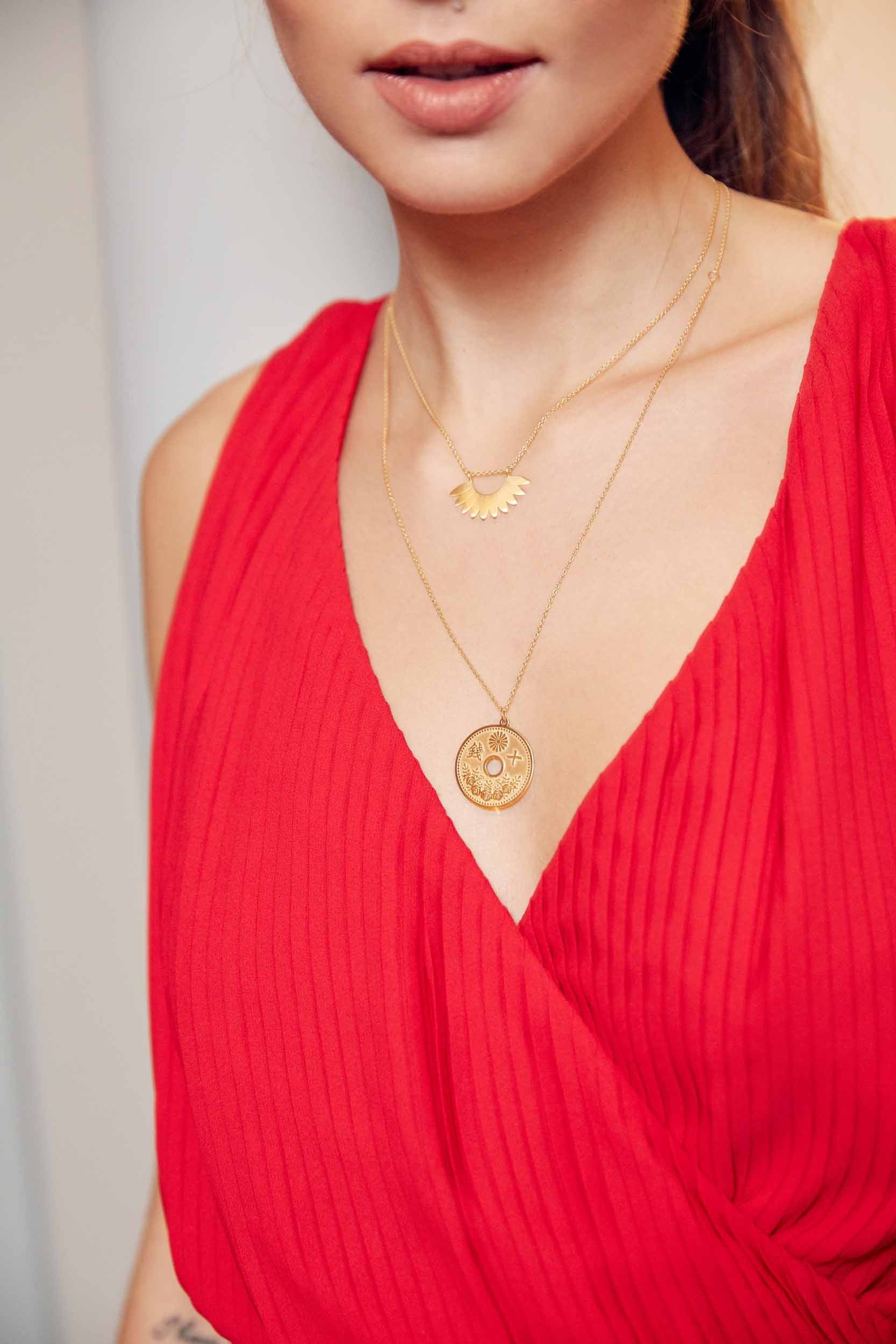 Japanese Coin Necklace - Sofia Godinho