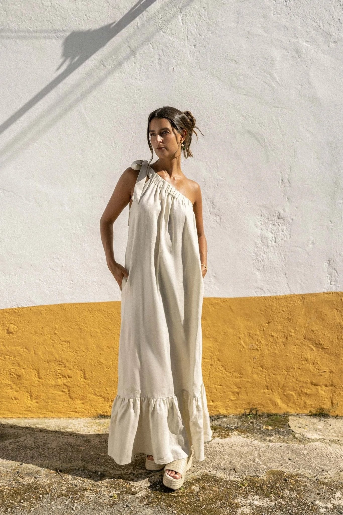 Jumeirah Linen Dress - Sofia Godinho Clothing