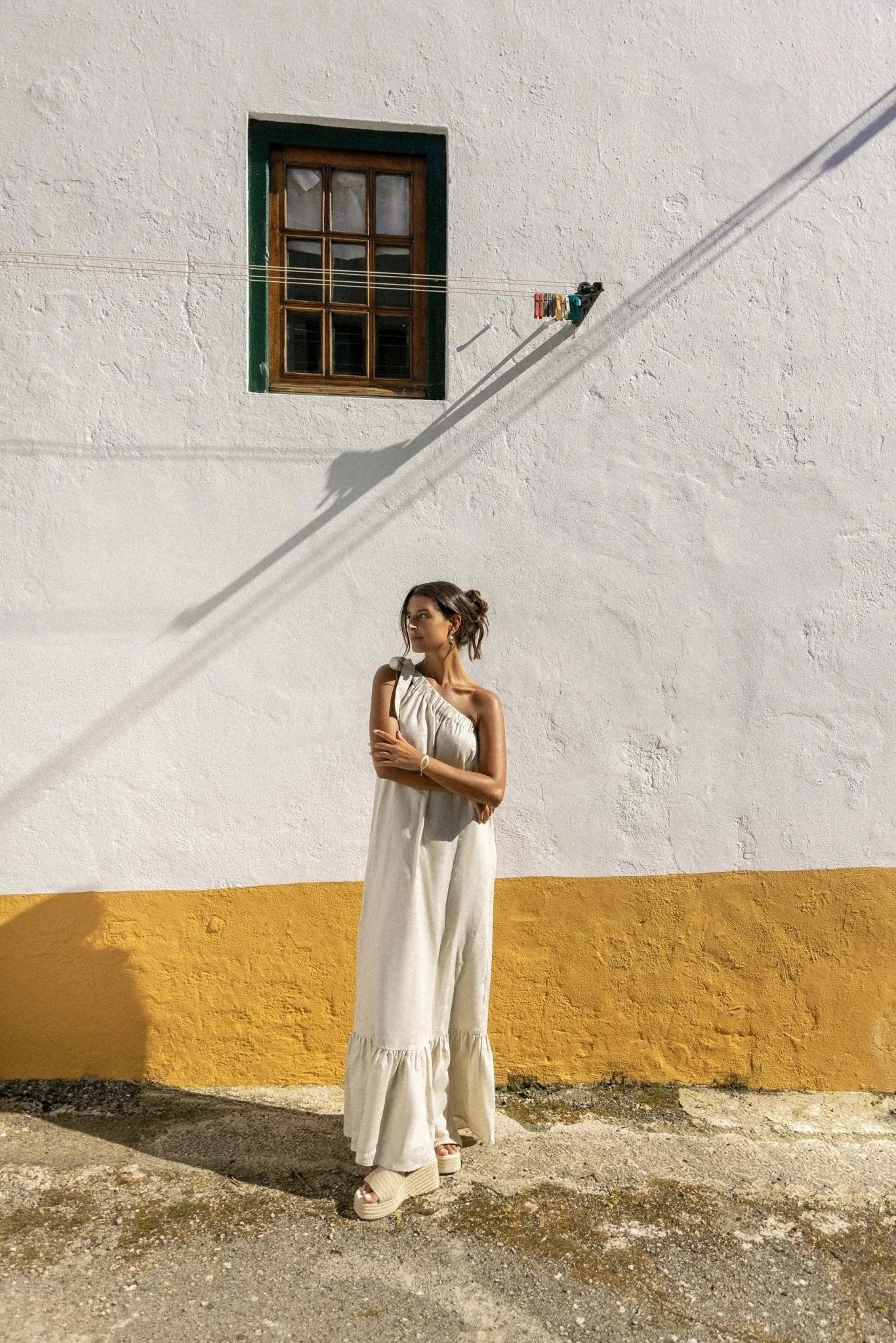 Jumeirah Linen Dress - Sofia Godinho Clothing