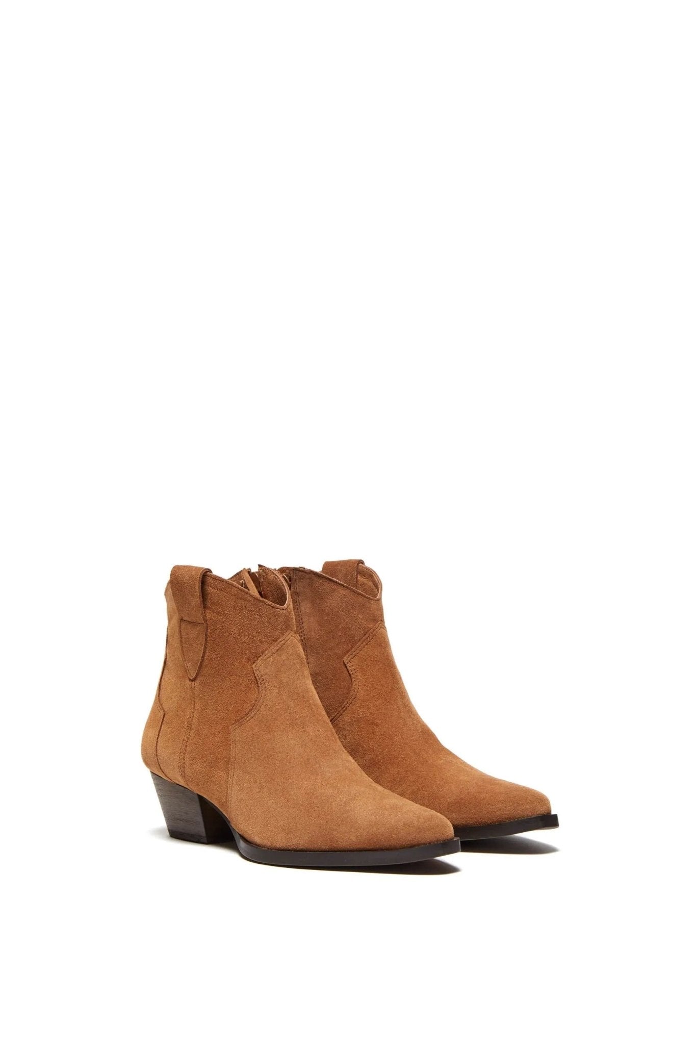 Kendall Camel Boots - Sofia Godinho Shoes