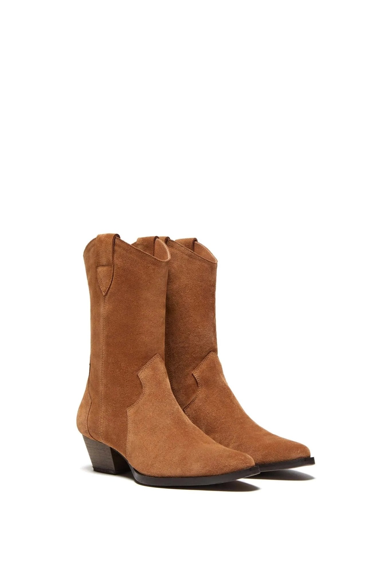 Kika Camel Boots - Sofia Godinho Shoes