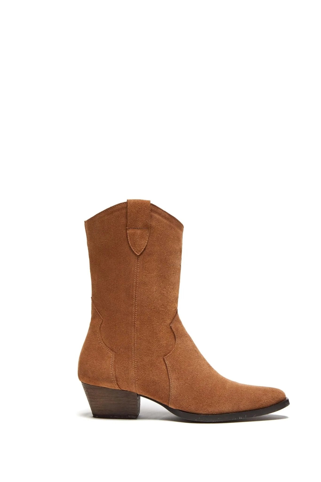 Kika Camel Boots - Sofia Godinho Shoes