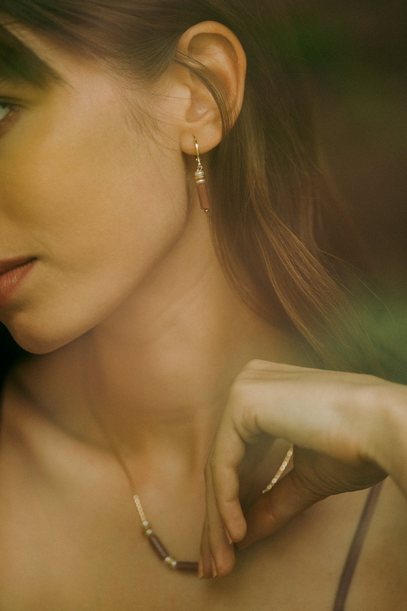 Le Bordeaux Earrings - Sofia Godinho Earrings