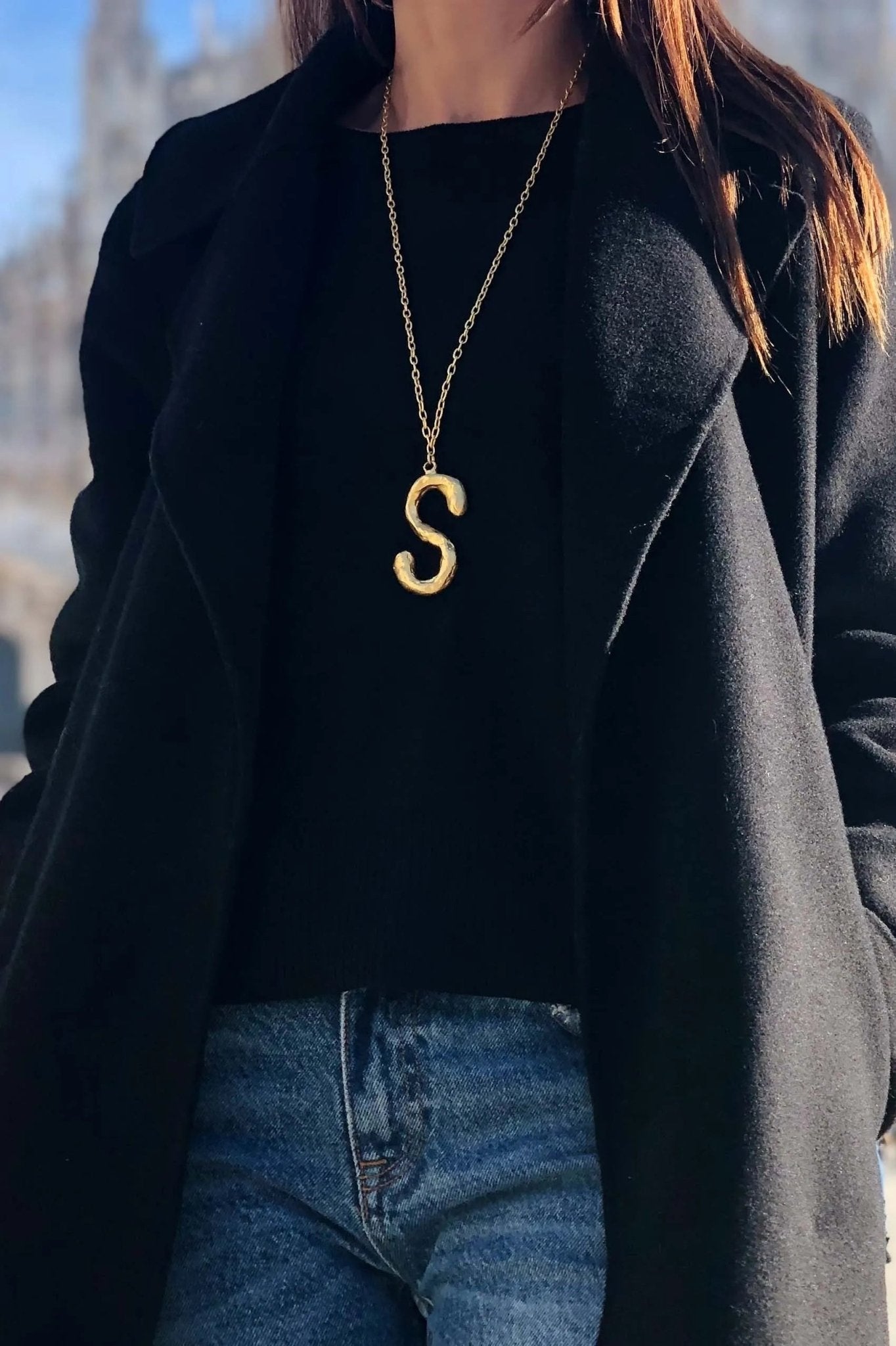 Letter XL Necklace - Sofia Godinho Necklaces