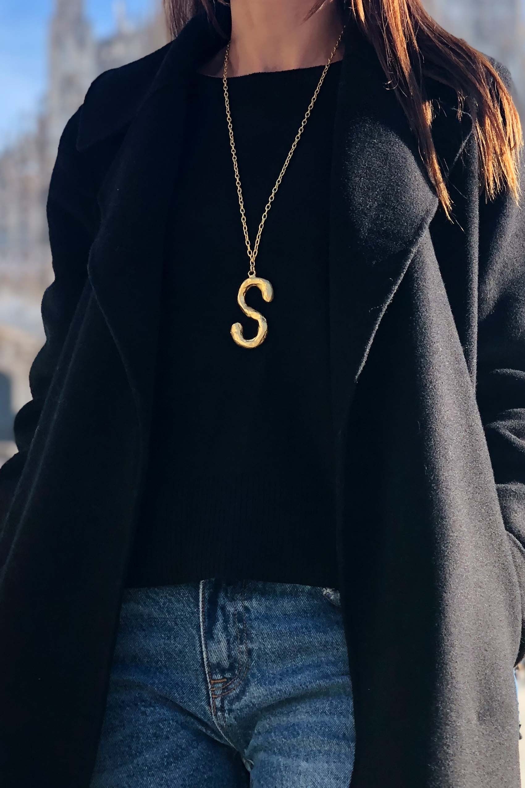 Letter XL Necklace - Sofia Godinho